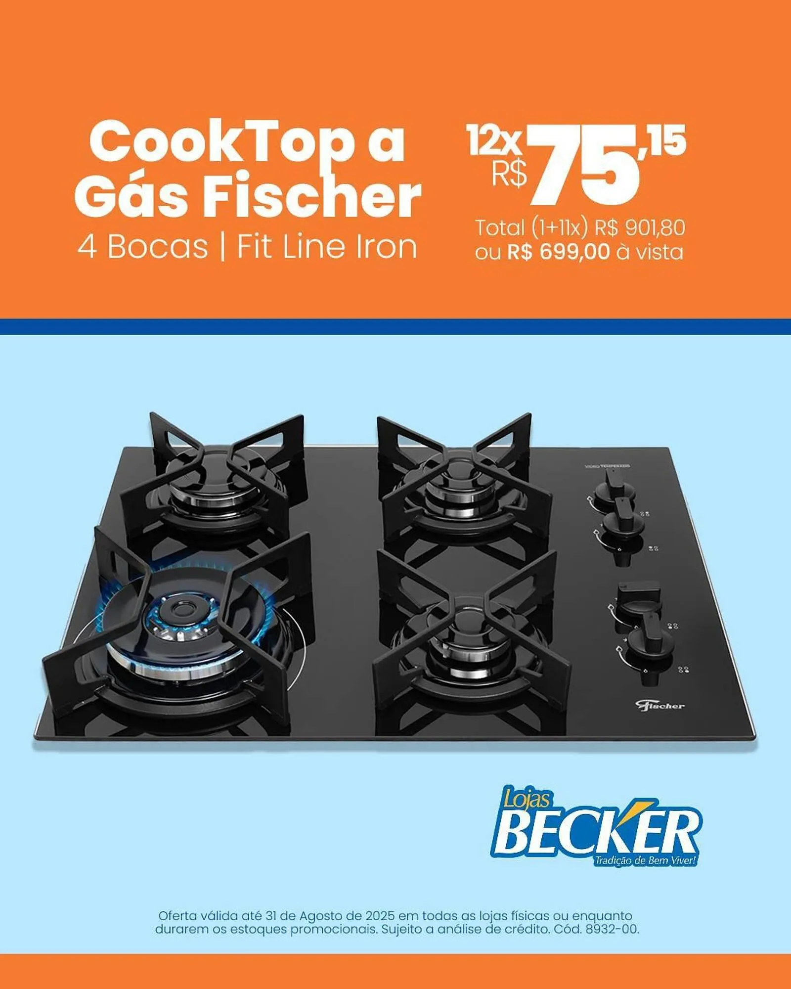 Encarte de Catálogo Lojas Becker 21 de agosto até 31 de agosto 2025 - Pagina 1