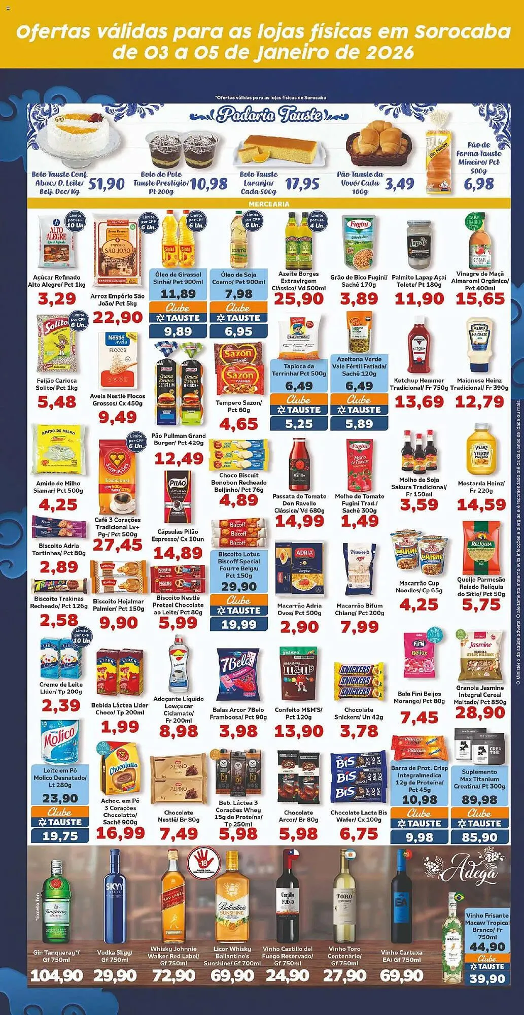 Encarte de Catálogo Supermercados Tauste 3 de janeiro até 5 de janeiro 2026 - Pagina 3