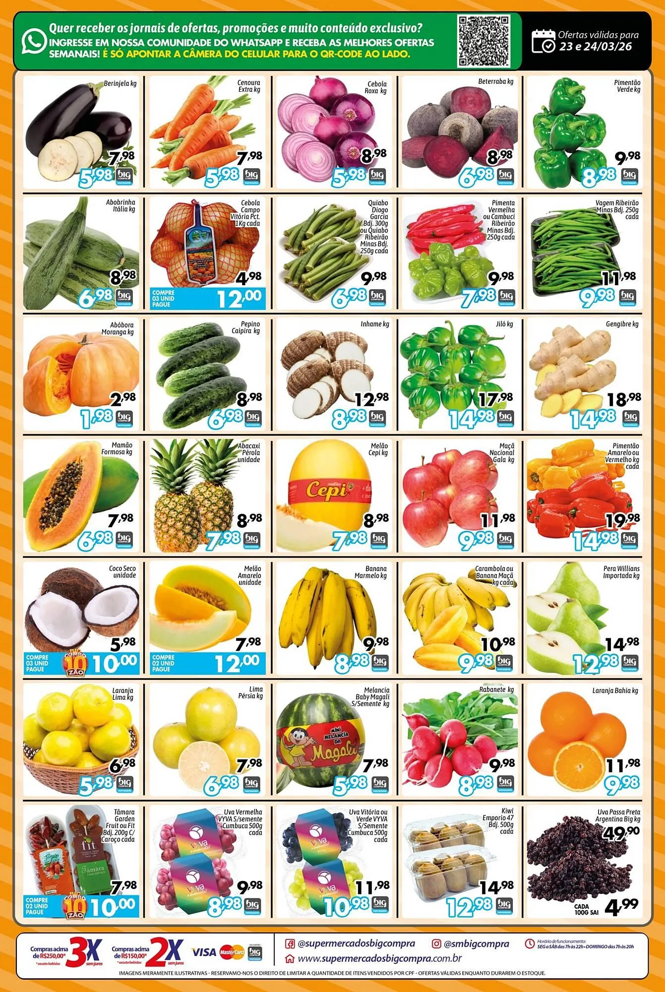 Encarte de Catálogo Supermercados Big Compra 24 de março até 25 de março 2026 - Pagina 2