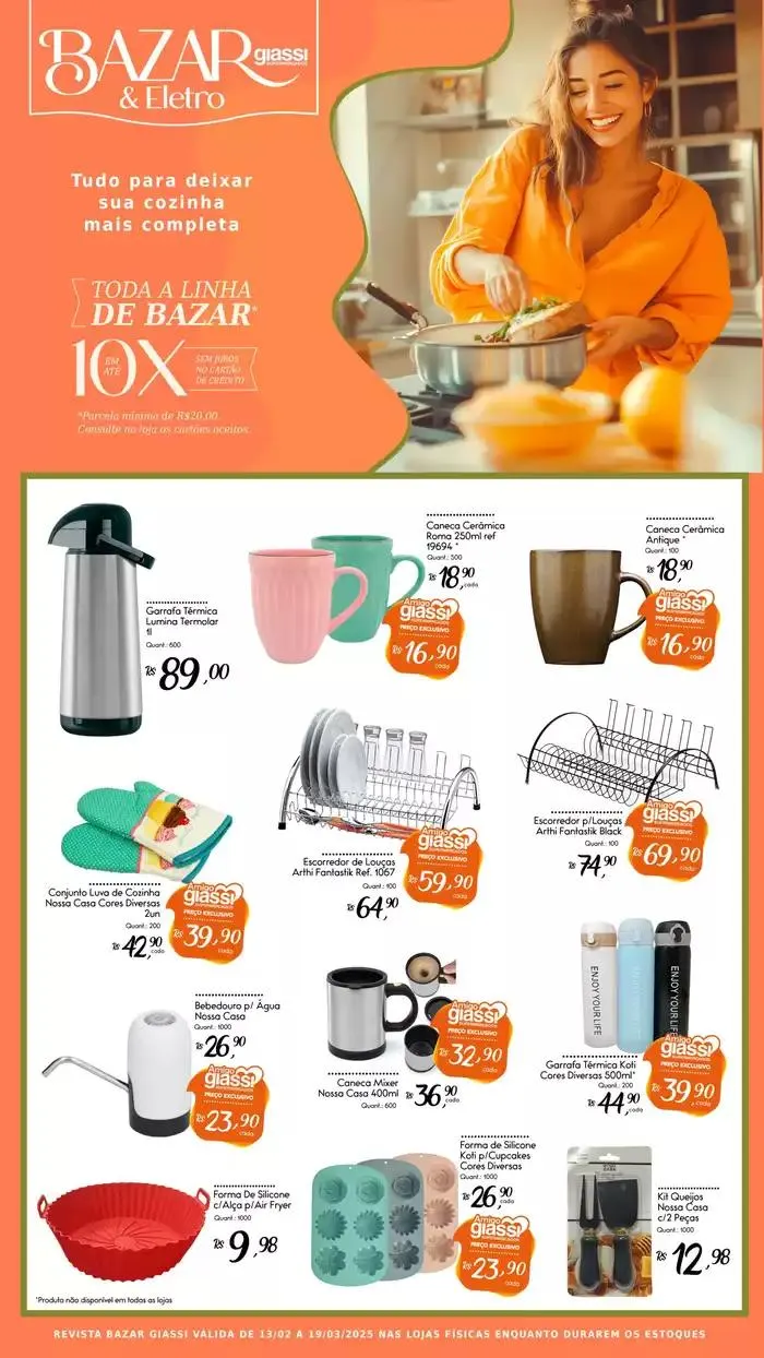 Encarte de Bazar Giassi 14 de fevereiro até 19 de março 2025 - Pagina 5