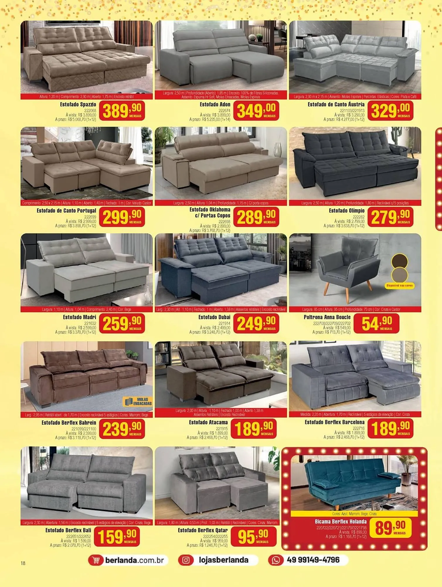 Encarte de Catálogo Berlanda 23 de junho até 4 de julho 2025 - Pagina 18