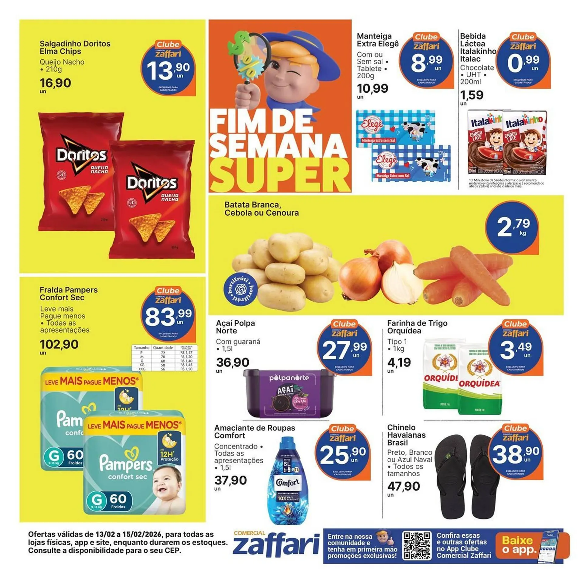 Encarte de Encarte Comercial Zaffari 13 de fevereiro até 15 de fevereiro 2026 - Pagina 2