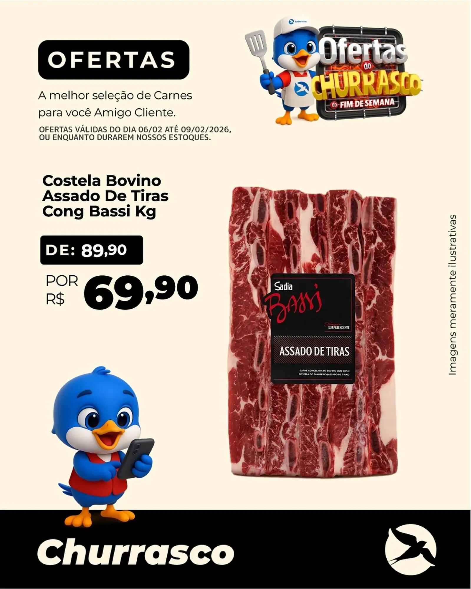 Encarte de Folheto Andorinha Hipermercado 7 de fevereiro até 9 de fevereiro 2026 - Pagina 3