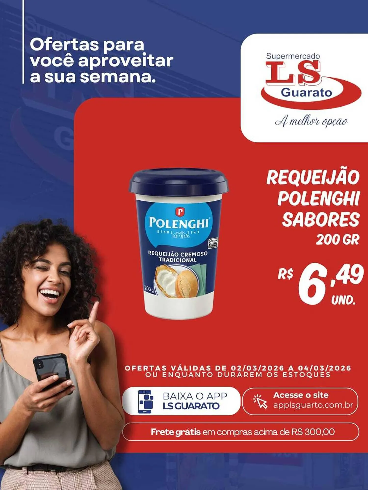 Encarte de Catálogo Supermercado LS Guarato 3 de março até 4 de março 2026 - Pagina 3