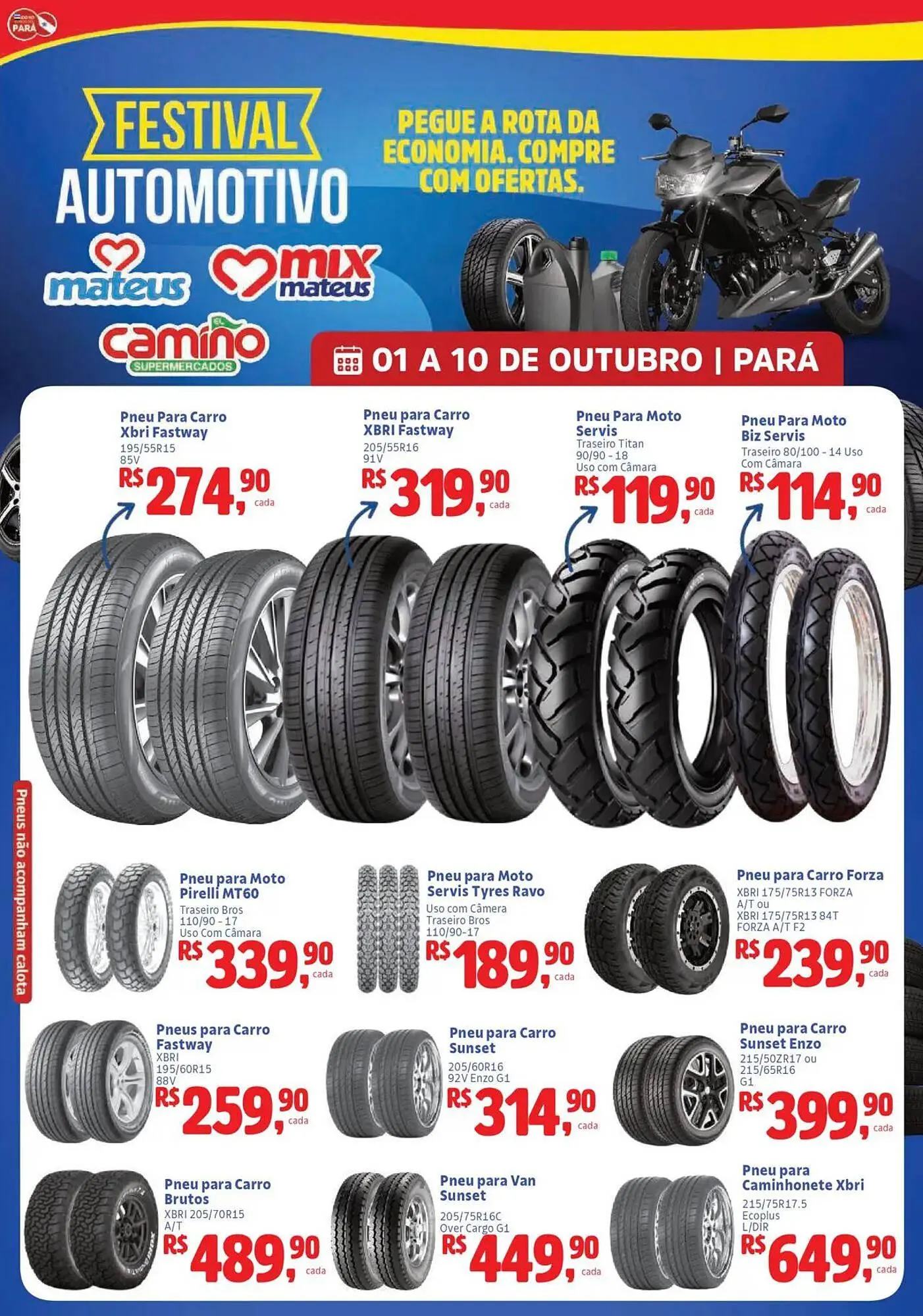 Encarte de Catálogo Supermercados Mateus 1 de outubro até 10 de outubro 2025 - Pagina 1