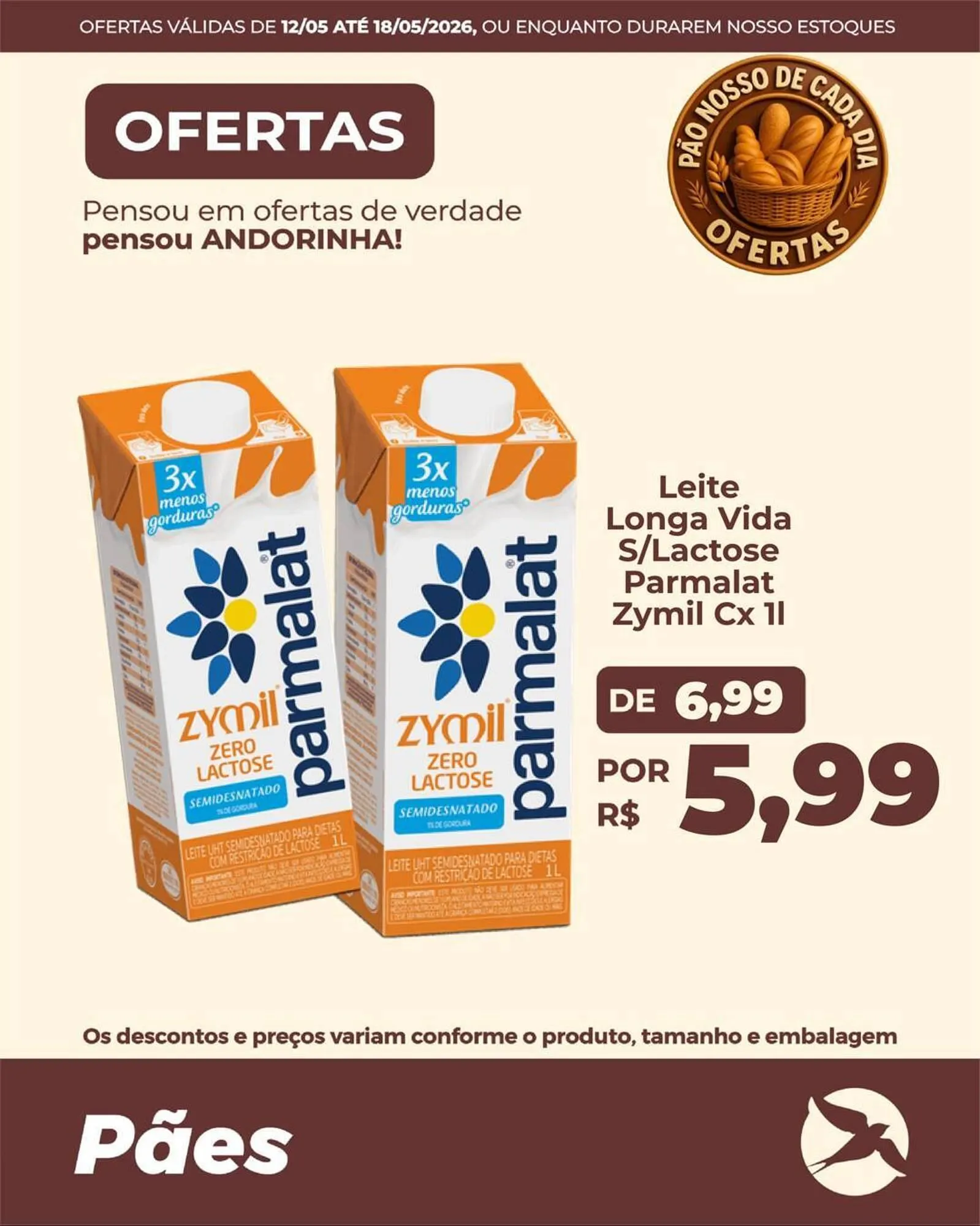 Encarte de Folheto Andorinha Hipermercado 12 de maio até 18 de maio 2026 - Pagina 1