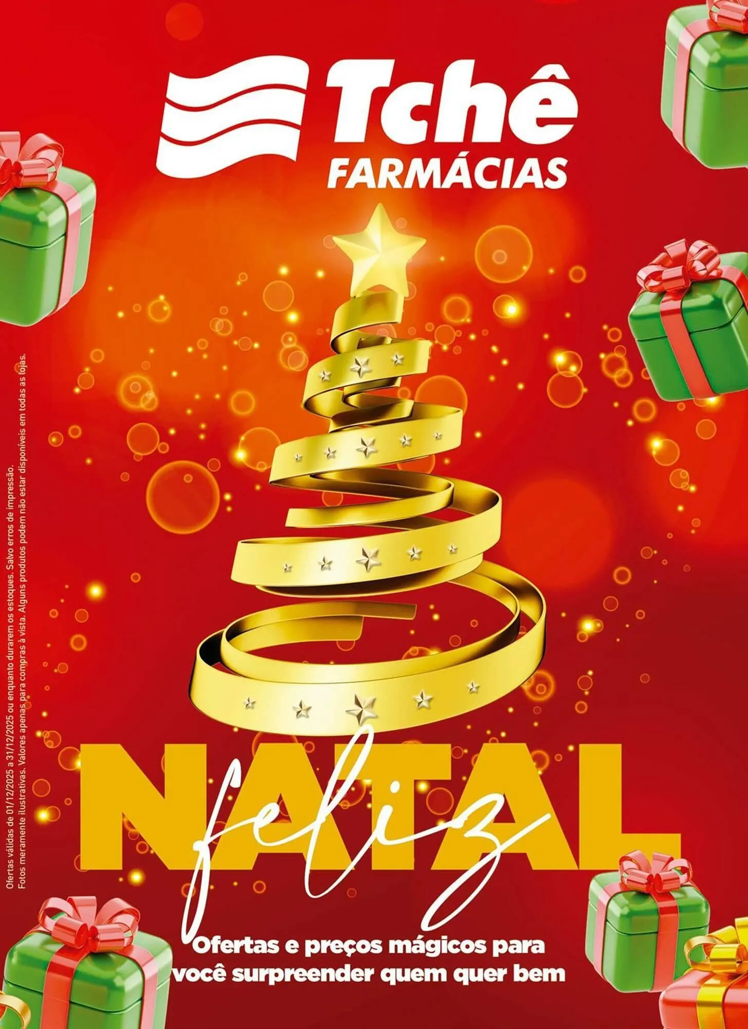 Encarte de Catálogo Tchê Farmácias 1 de dezembro até 31 de dezembro 2025 - Pagina 1