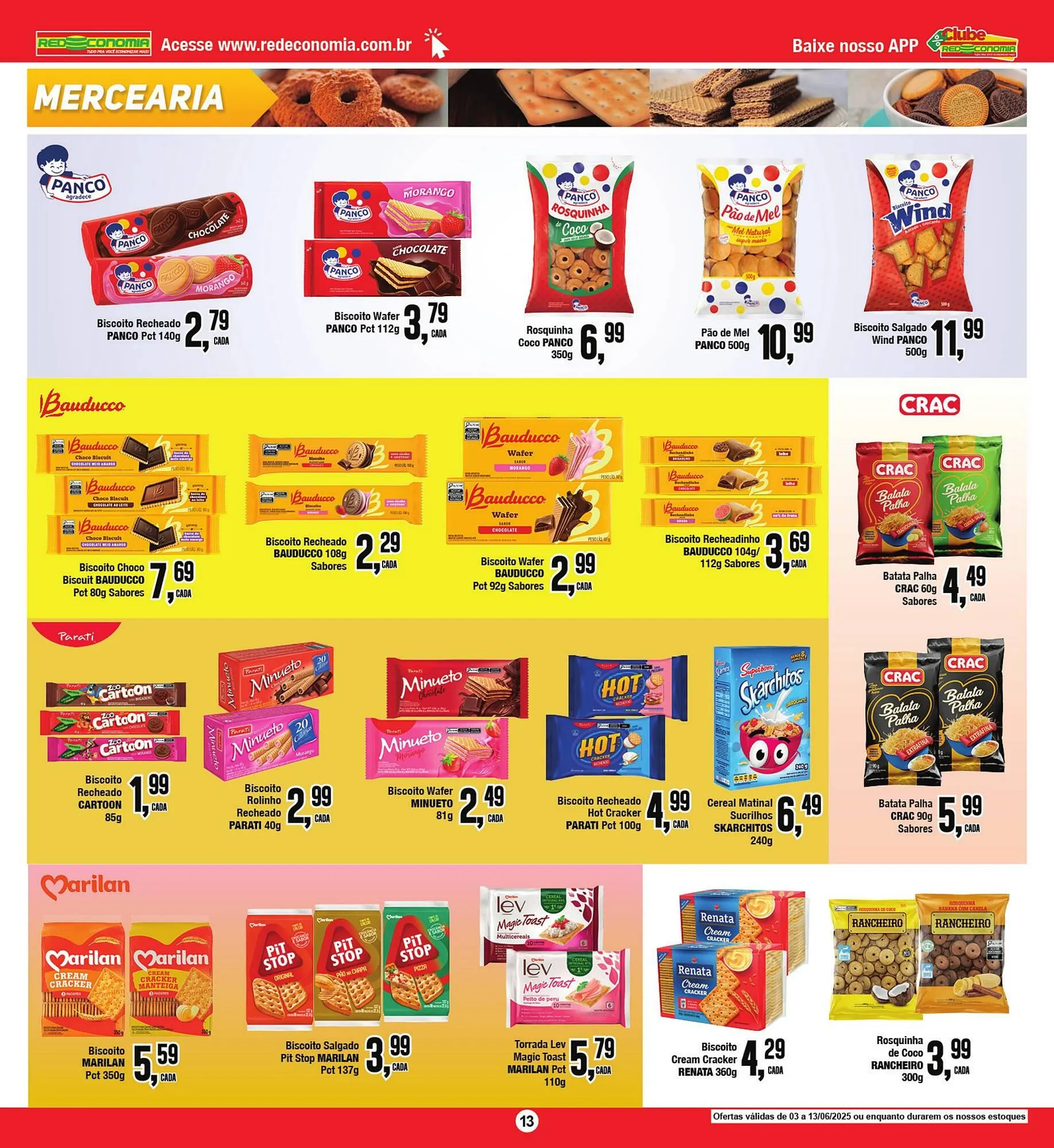 Encarte de Catálogo Rede Economia 4 de junho até 14 de junho 2025 - Pagina 13