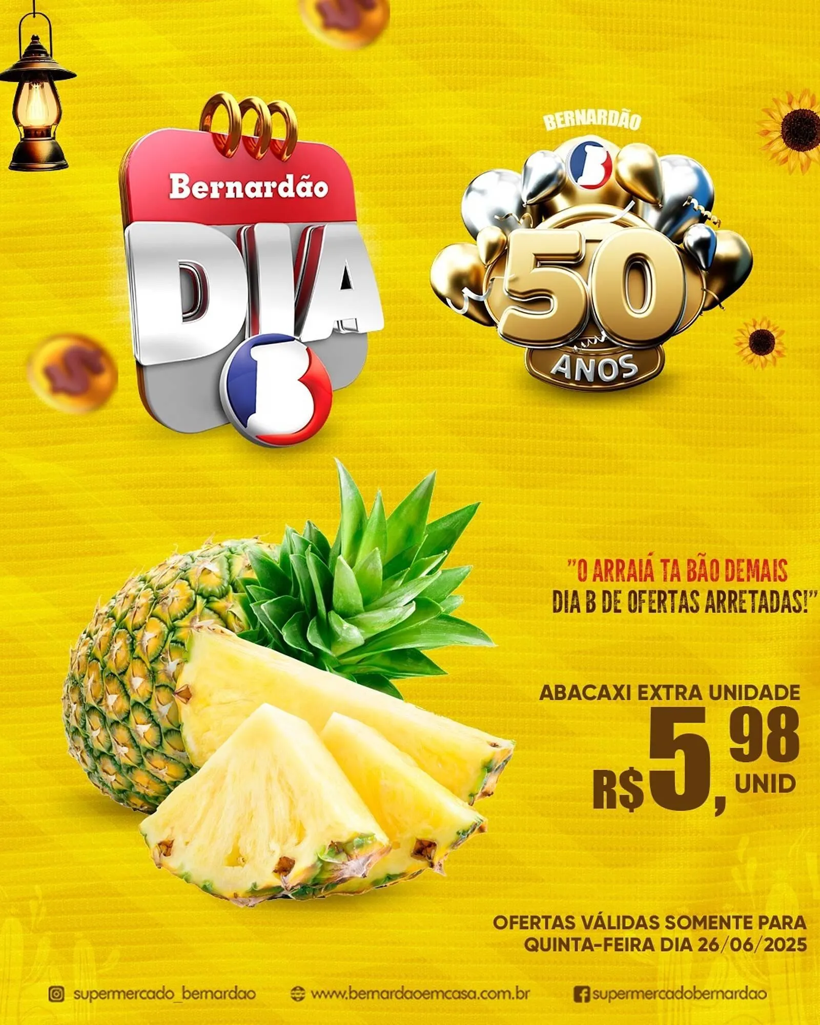 Encarte de Catálogo Supermercado Bernardão 26 de junho até 26 de junho 2025 - Pagina 2