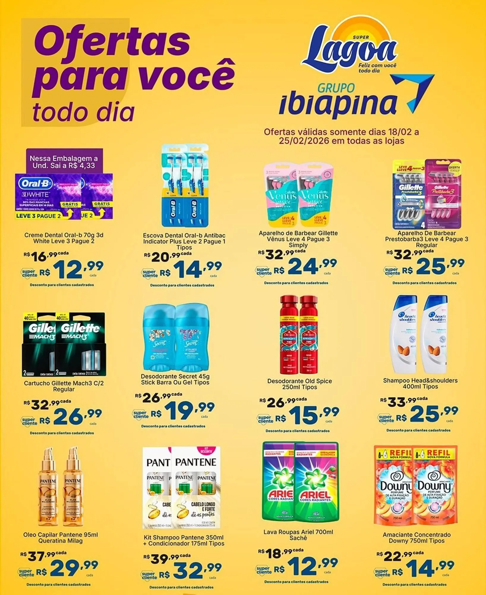 Encarte de Encarte Super Lagoa 18 de fevereiro até 25 de fevereiro 2026 - Pagina 4