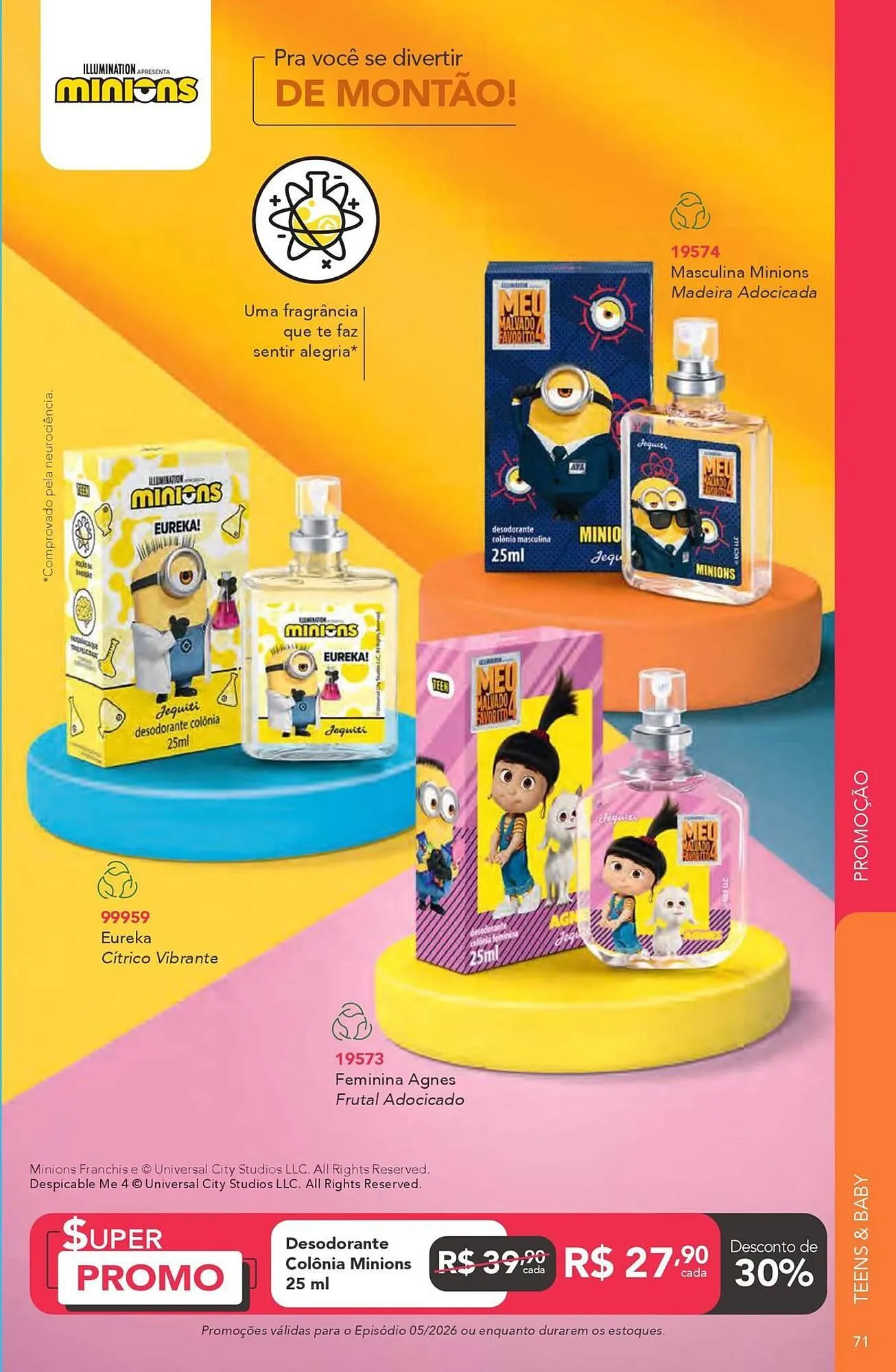 Encarte de Catálogo Jequiti 1 de maio até 31 de maio 2026 - Pagina 71