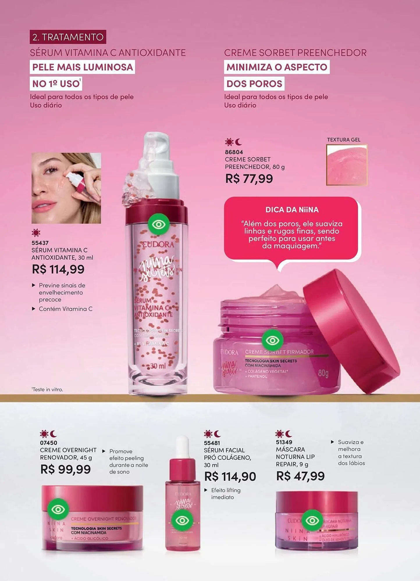 Encarte de Catálogo Eudora 8 de outubro até 8 de novembro 2025 - Pagina 102