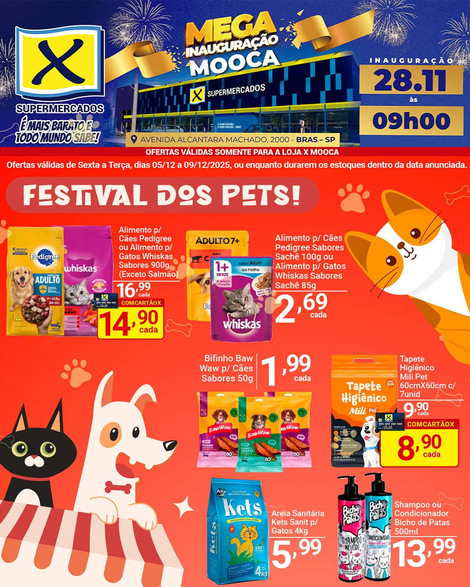 Encarte de Folheto X Supermercados 5 de dezembro até 9 de dezembro 2025 - Pagina 4