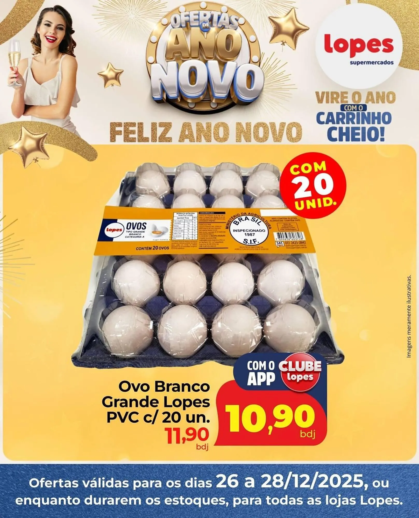 Encarte de Folheto Lopes Supermercados 26 de dezembro até 28 de dezembro 2025 - Pagina 6