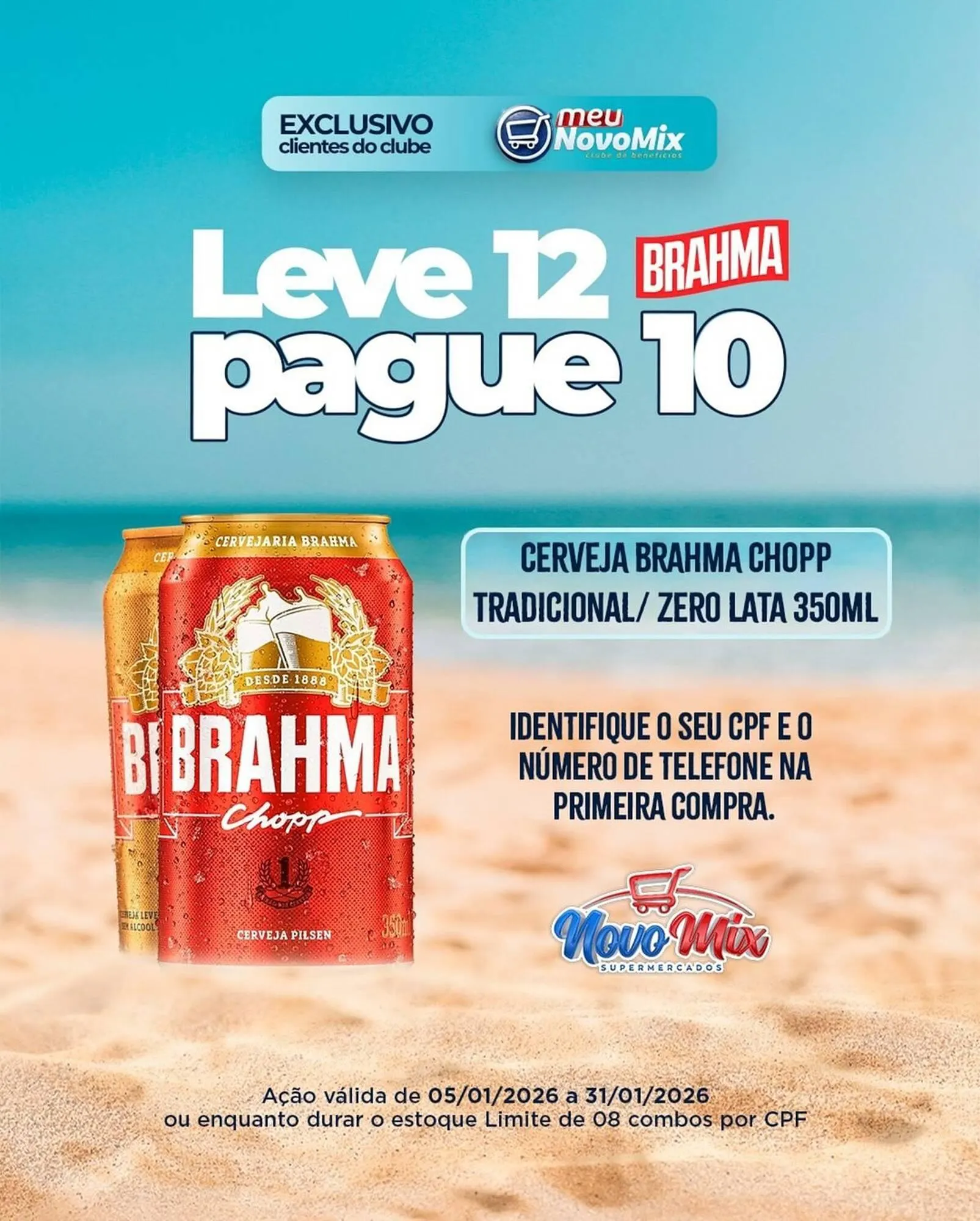 Encarte de Encarte Novo Mix 16 de janeiro até 31 de janeiro 2026 - Pagina 3