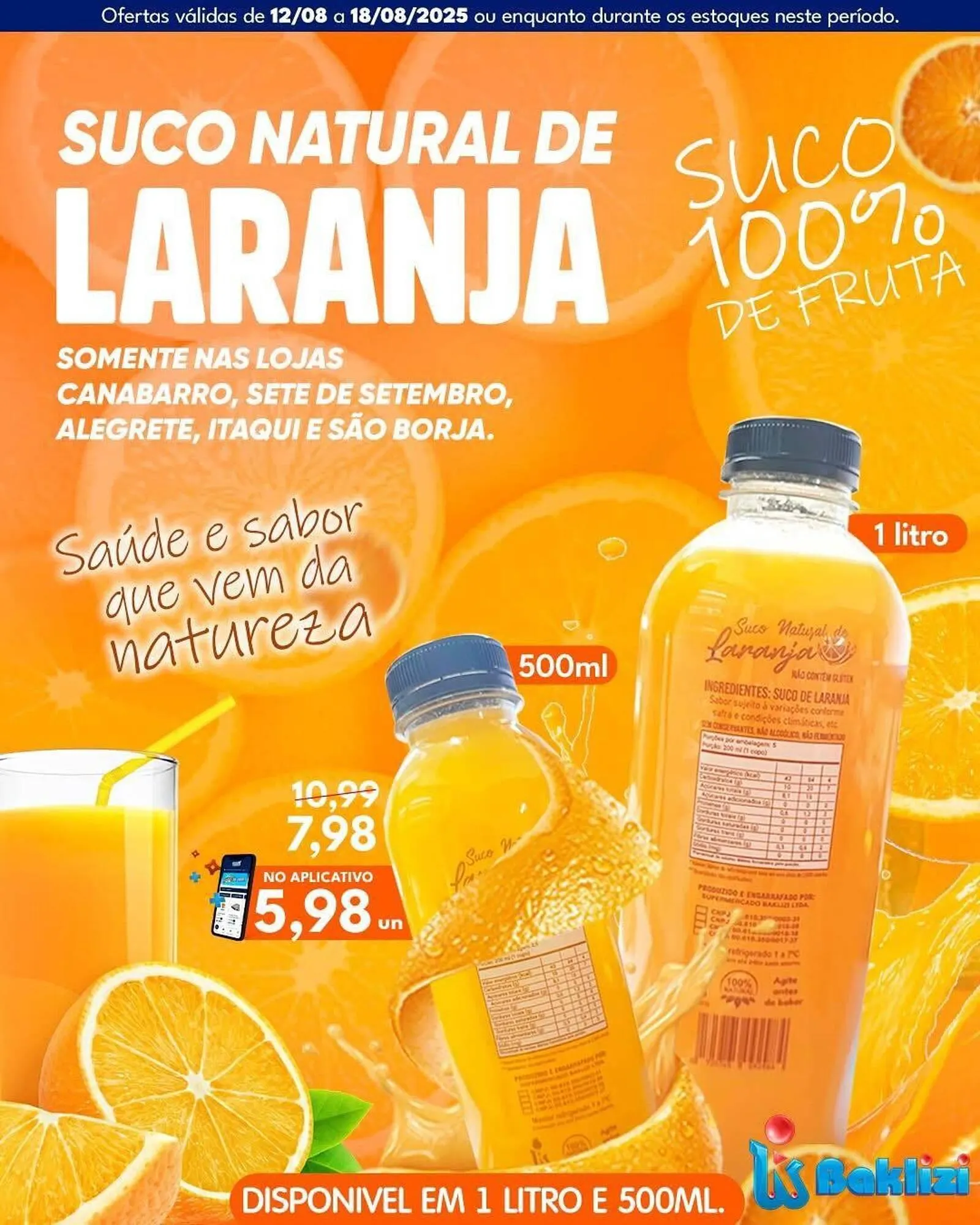 Encarte de Catálogo Supermercados Baklizi 14 de agosto até 18 de agosto 2025 - Pagina 5