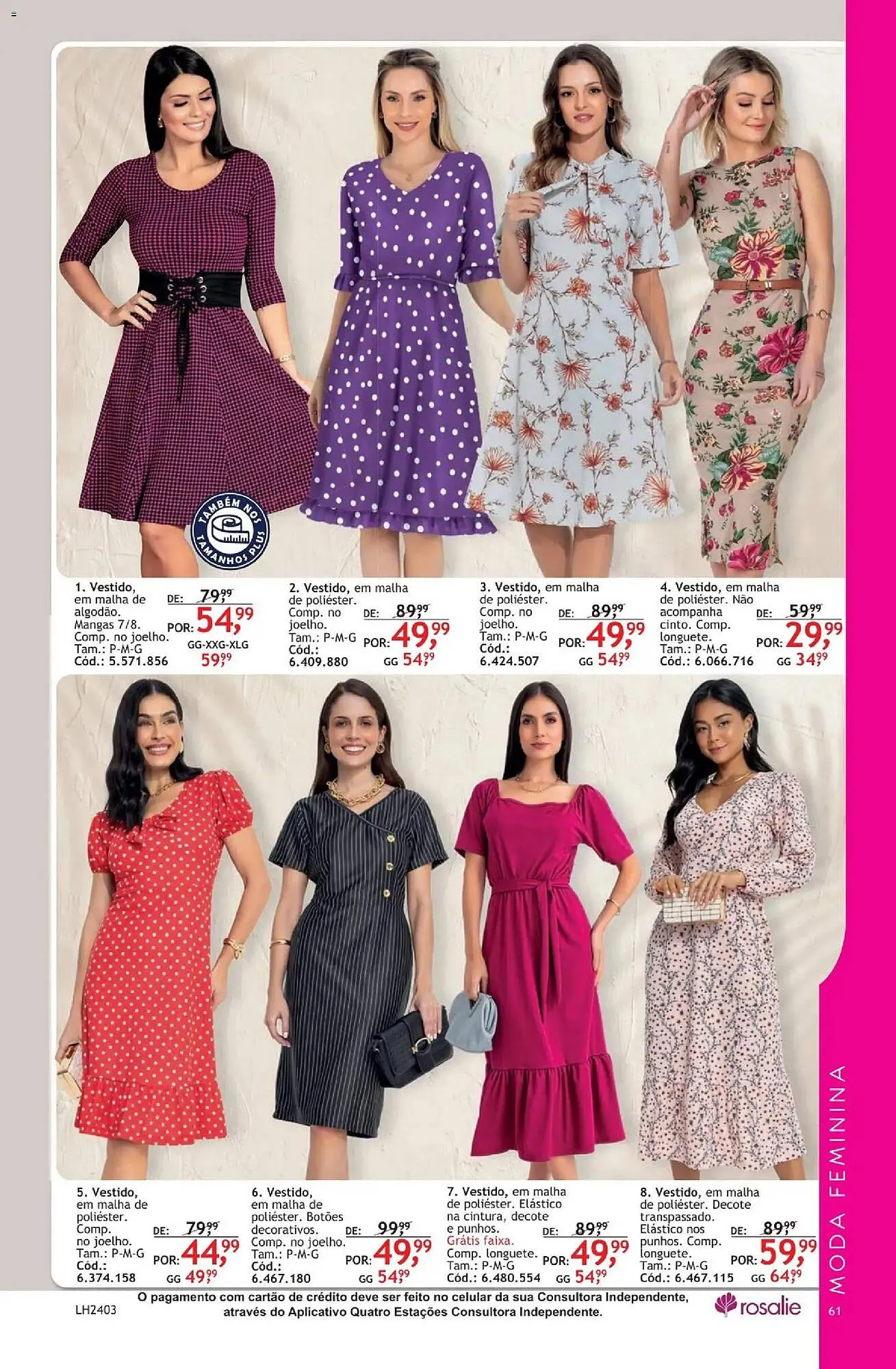 Encarte de Revista Quatro Estações 1 de abril até 1 de julho 2026 - Pagina 61