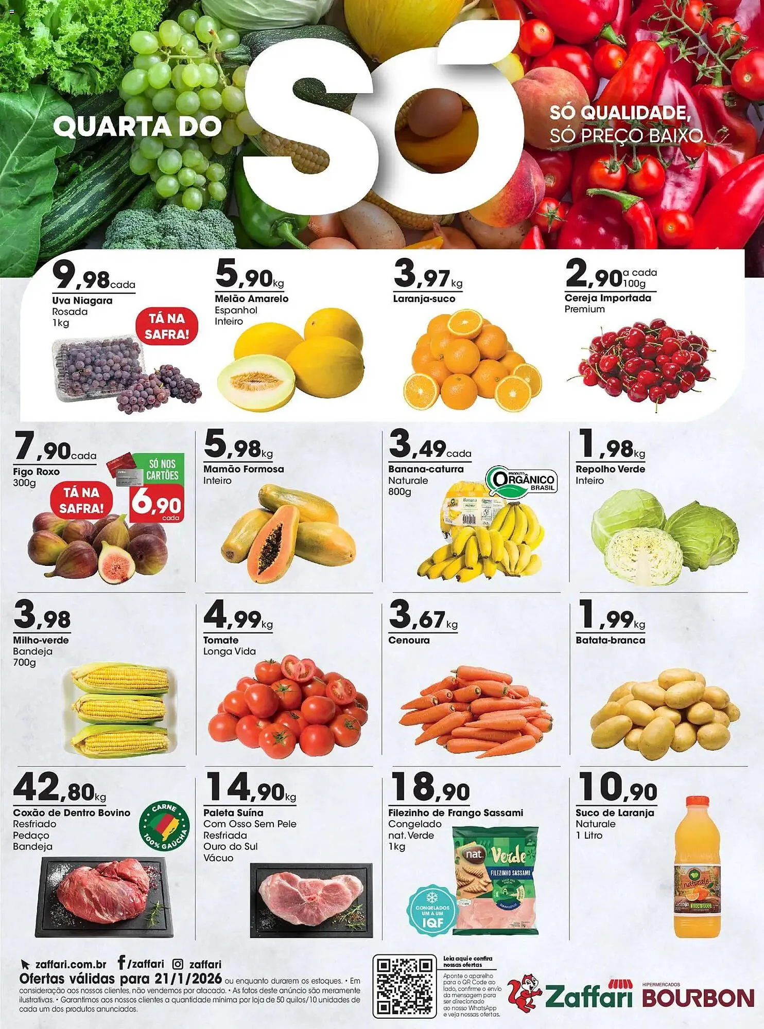 Encarte de Encarte Zaffari 21 de janeiro até 21 de janeiro 2026 - Pagina 1