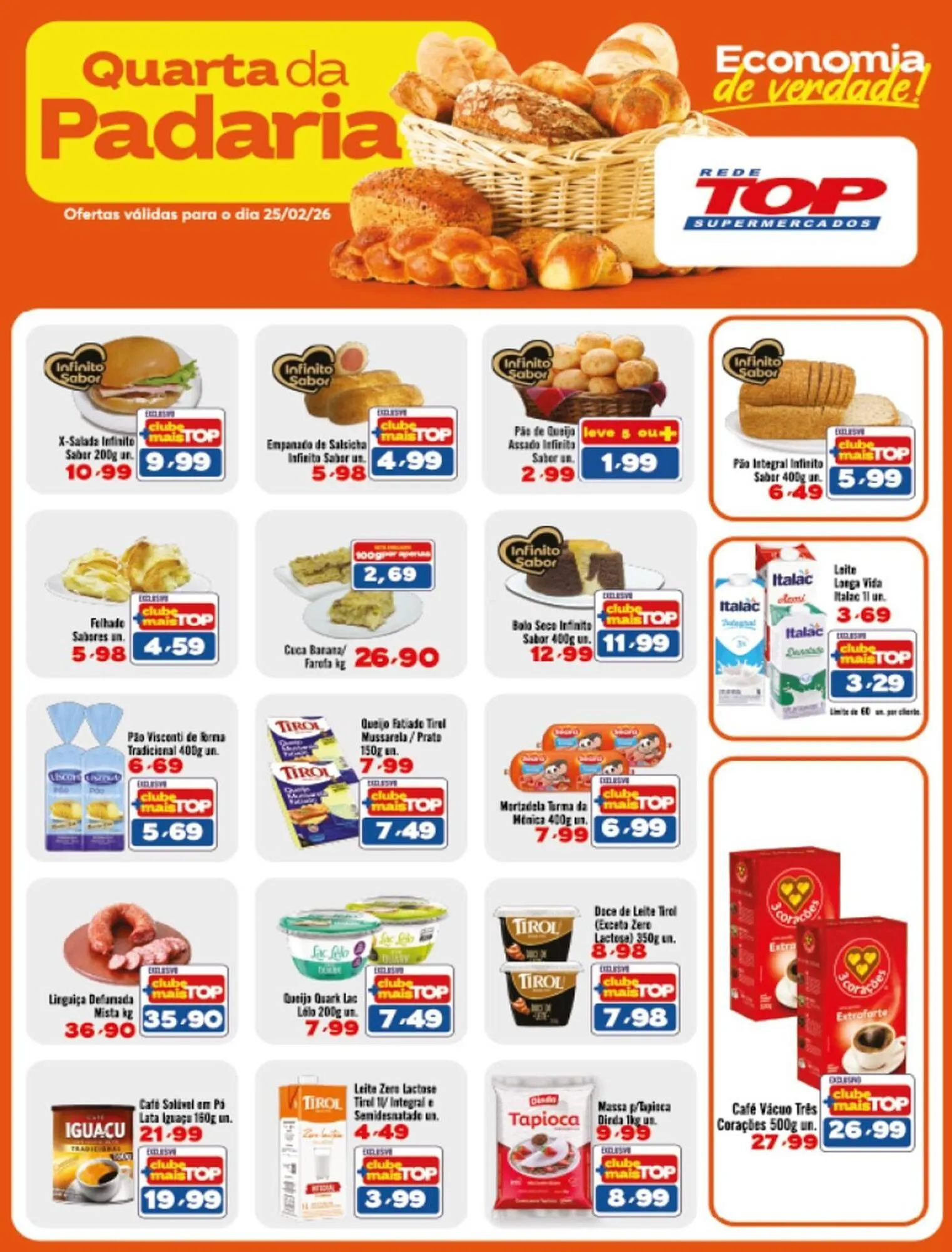 Encarte de Encarte Rede Top 25 de fevereiro até 25 de fevereiro 2026 - Pagina 1