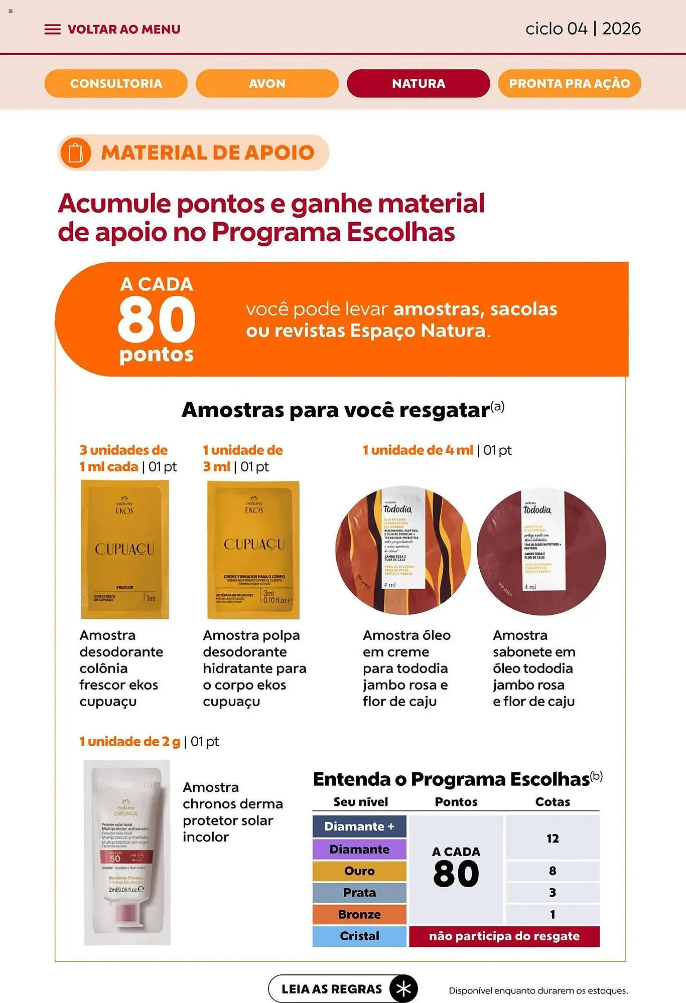 Encarte de Catálogo Avon 18 de fevereiro até 17 de março 2026 - Pagina 38