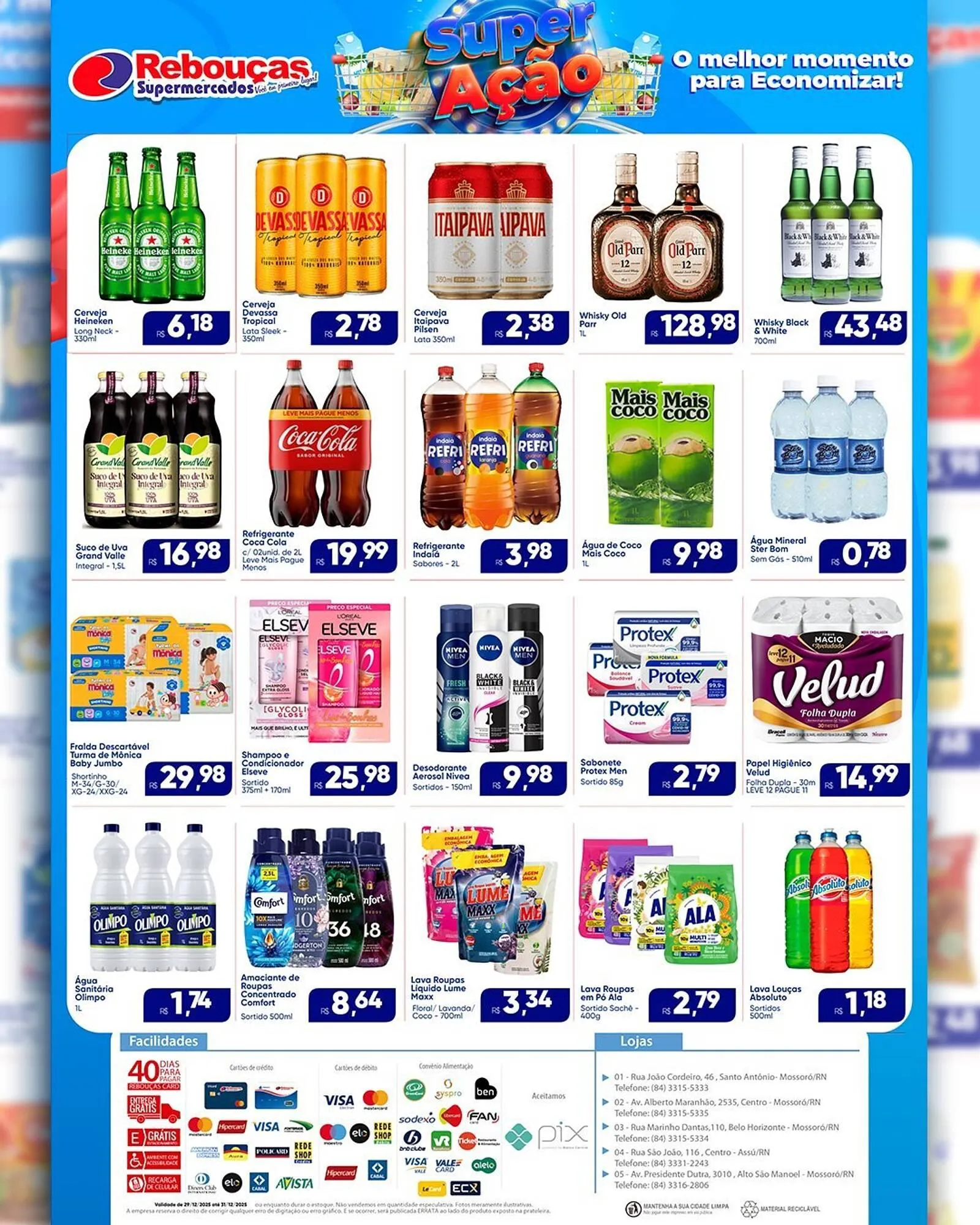 Encarte de Catálogo Rebouças Supermercados 29 de dezembro até 31 de dezembro 2025 - Pagina 2