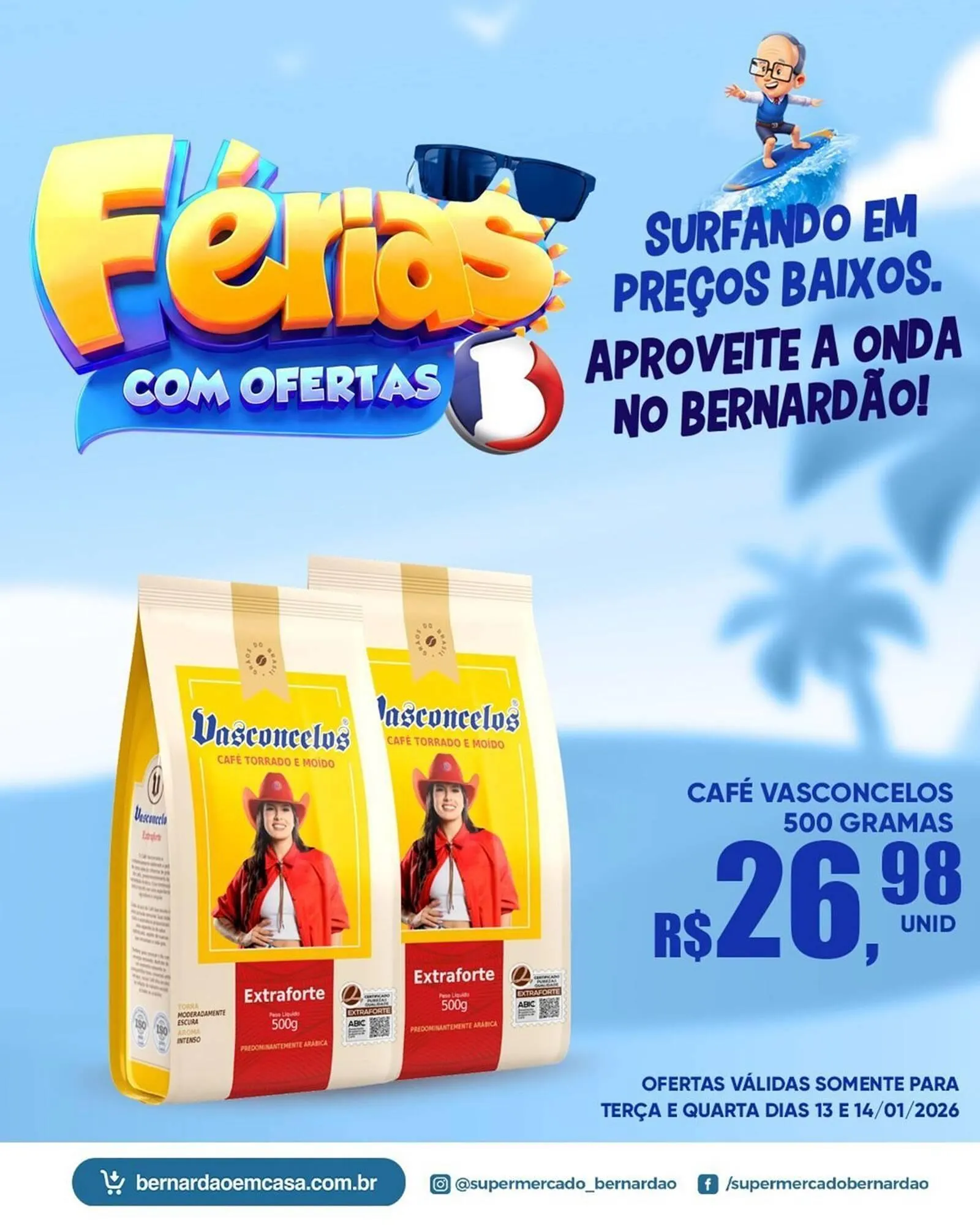 Encarte de Catálogo Supermercado Bernardão 13 de janeiro até 14 de janeiro 2026 - Pagina 7