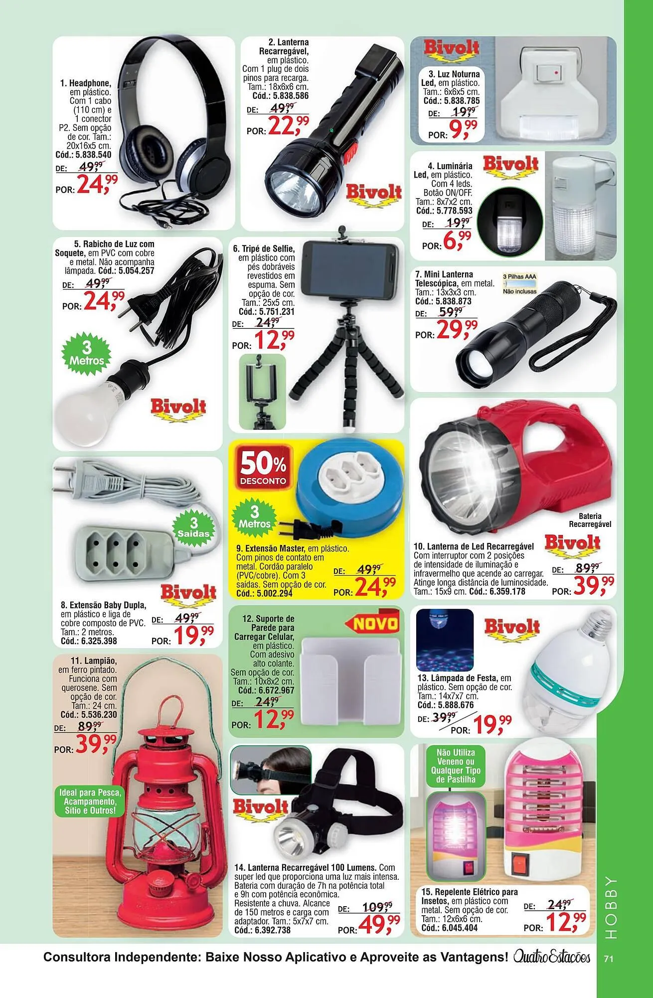 Encarte de Revista Quatro Estações 16 de janeiro até 28 de fevereiro 2026 - Pagina 67