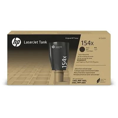 Kit Recarga Toner HP 154X LaserJet Tank, Preto, Original, W1540X, HP - 1 UN