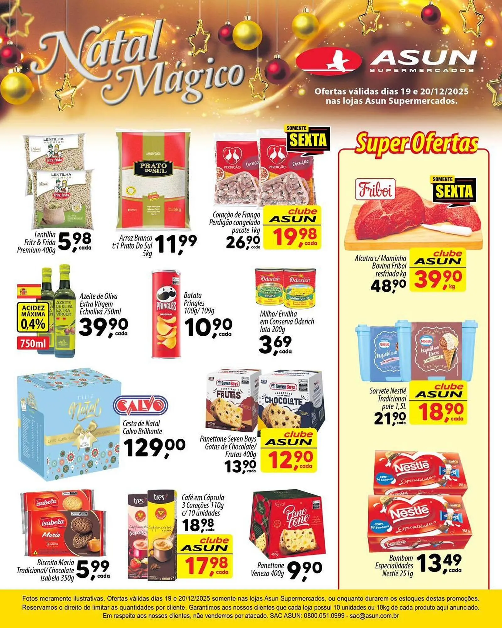 Encarte de Encarte Asun 19 de dezembro até 20 de dezembro 2025 - Pagina 1