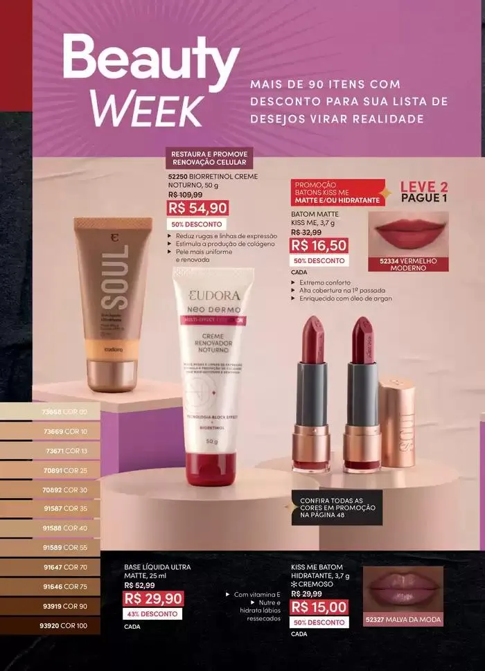 Encarte de Natal Eudora 31 de outubro até 30 de novembro 2024 - Pagina 130