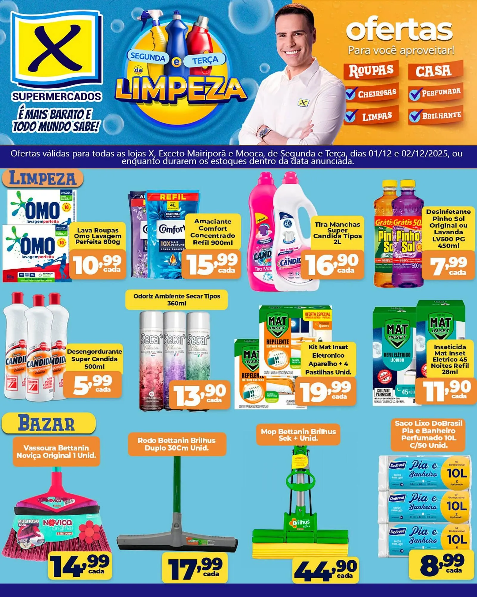 Folheto X Supermercados - 1