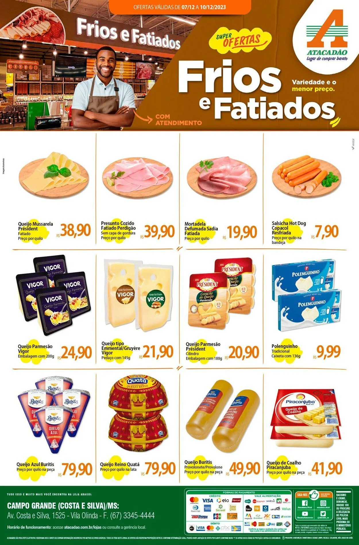 Encarte de Atacadão - MS - Campo Grande (Costa e Silva) 7 de dezembro até 10 de dezembro 2023 - Pagina 2