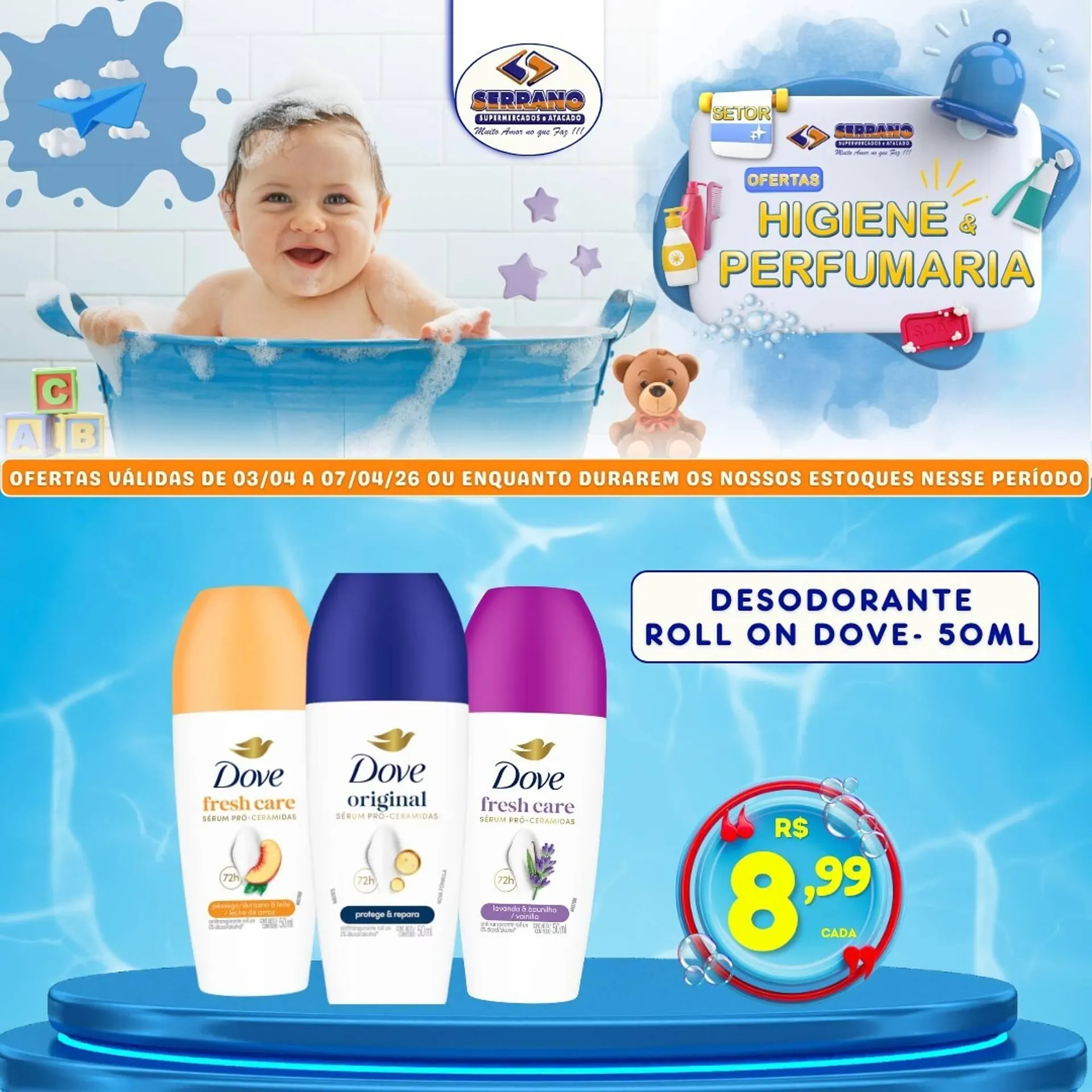 Encarte de Catálogo Serrano Supermercado 6 de abril até 7 de abril 2026 - Pagina 4