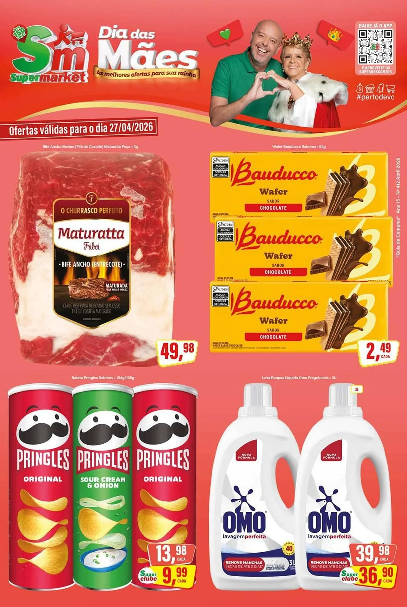 Encarte de Encarte Rede Supermarket 27 de abril até 29 de abril 2026 - Pagina 1