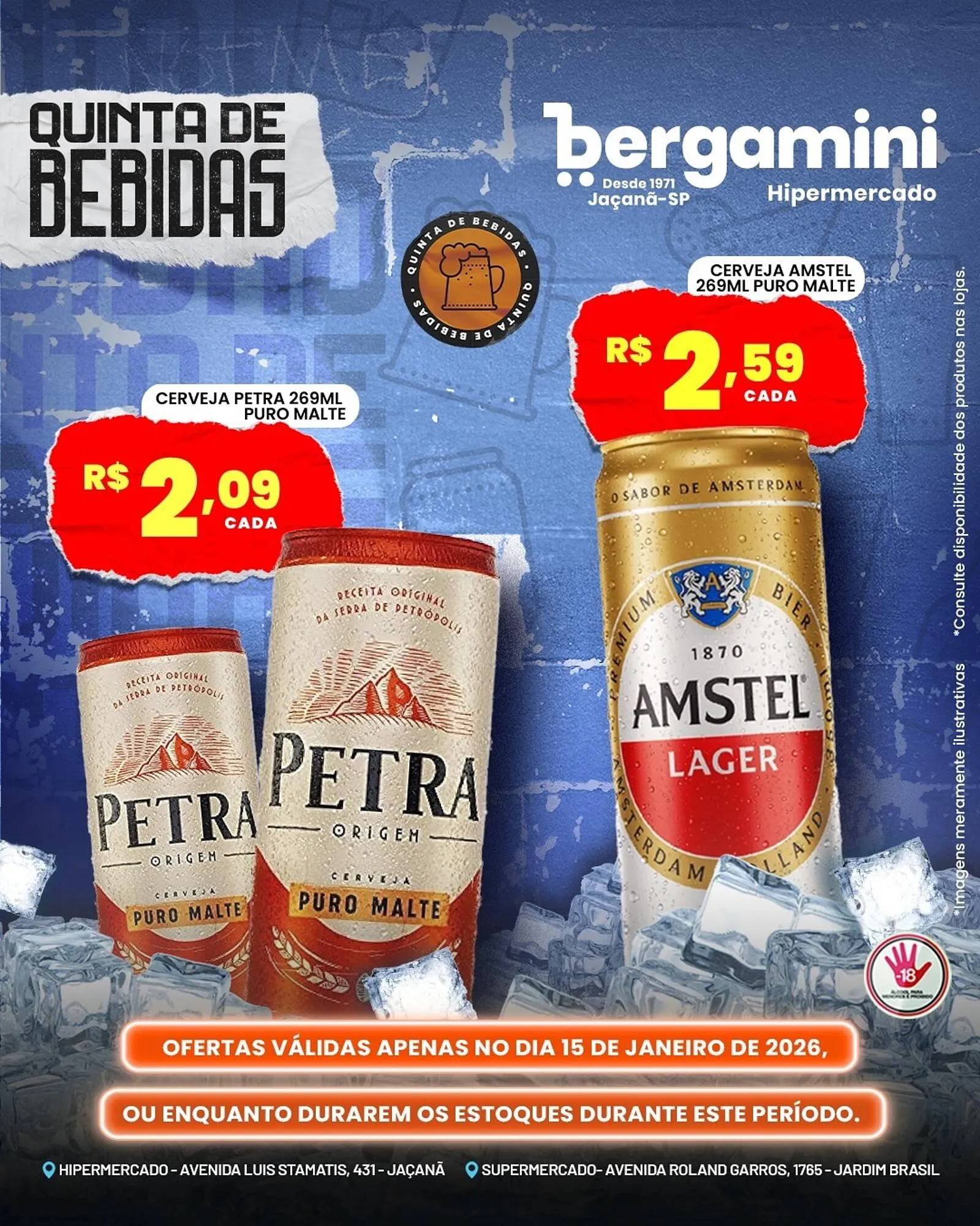 Encarte de Catálogo Supermercado Bergamini 15 de janeiro até 15 de janeiro 2026 - Pagina 3