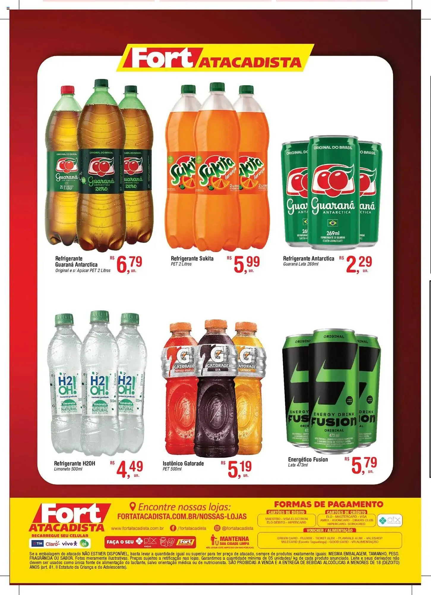 Encarte de Catálogo Fort Atacadista 10 de julho até 13 de julho 2025 - Pagina 2