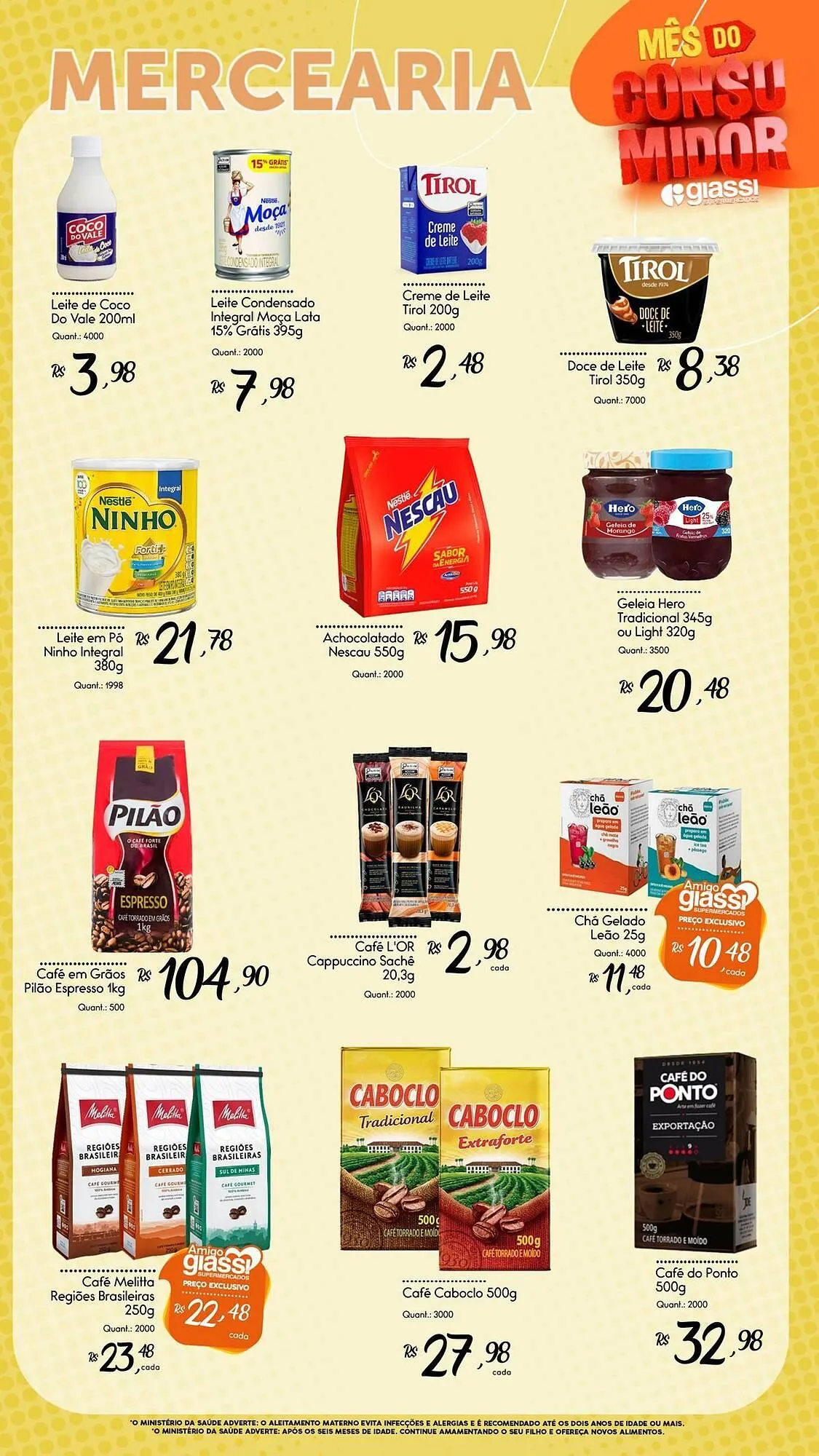 Encarte de Encarte Giassi Supermercados 13 de março até 26 de março 2026 - Pagina 7
