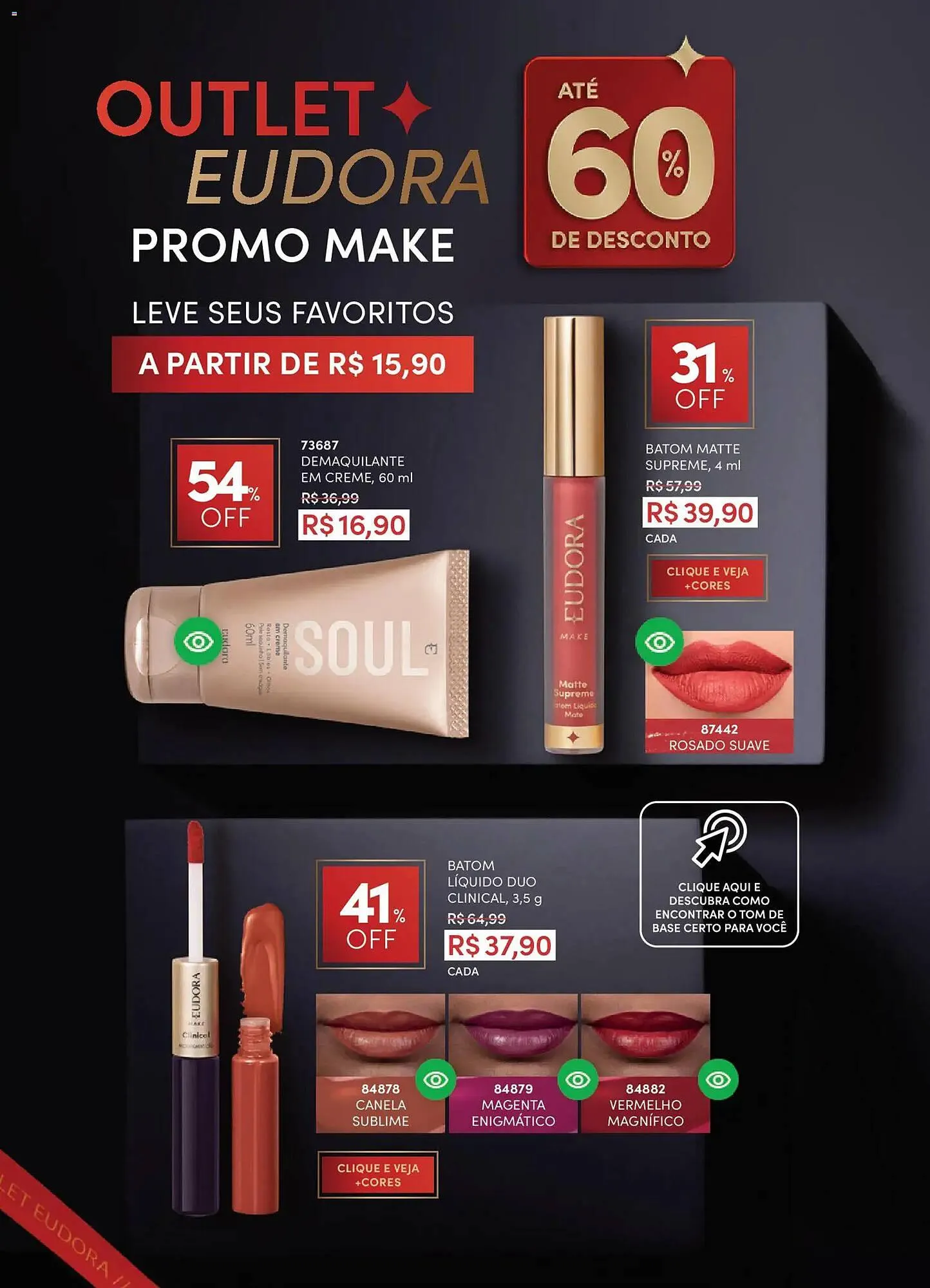 Encarte de Catálogo Eudora 17 de dezembro até 9 de janeiro 2026 - Pagina 7