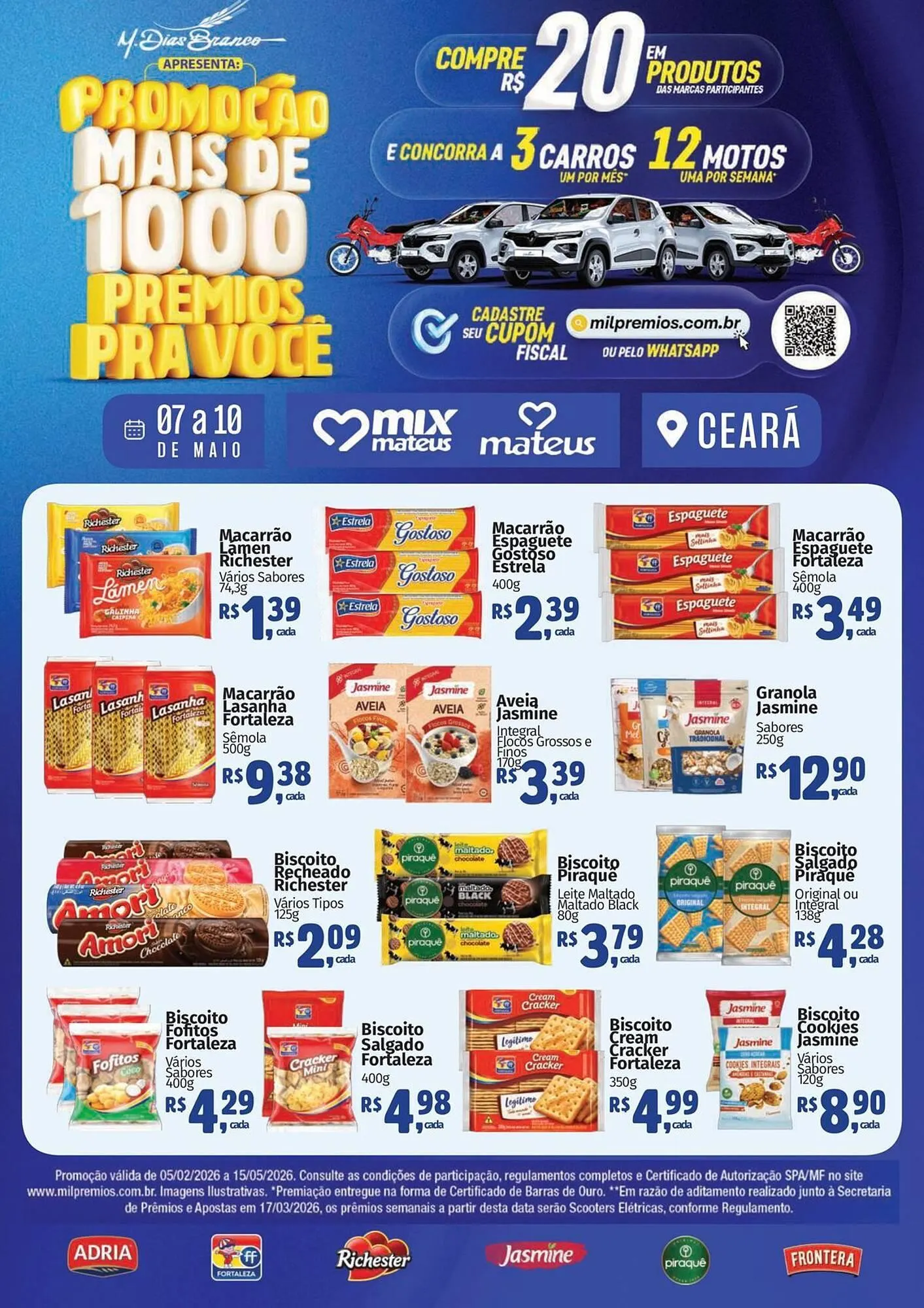 Encarte de Catálogo Supermercados Mateus 7 de maio até 10 de maio 2026 - Pagina 1