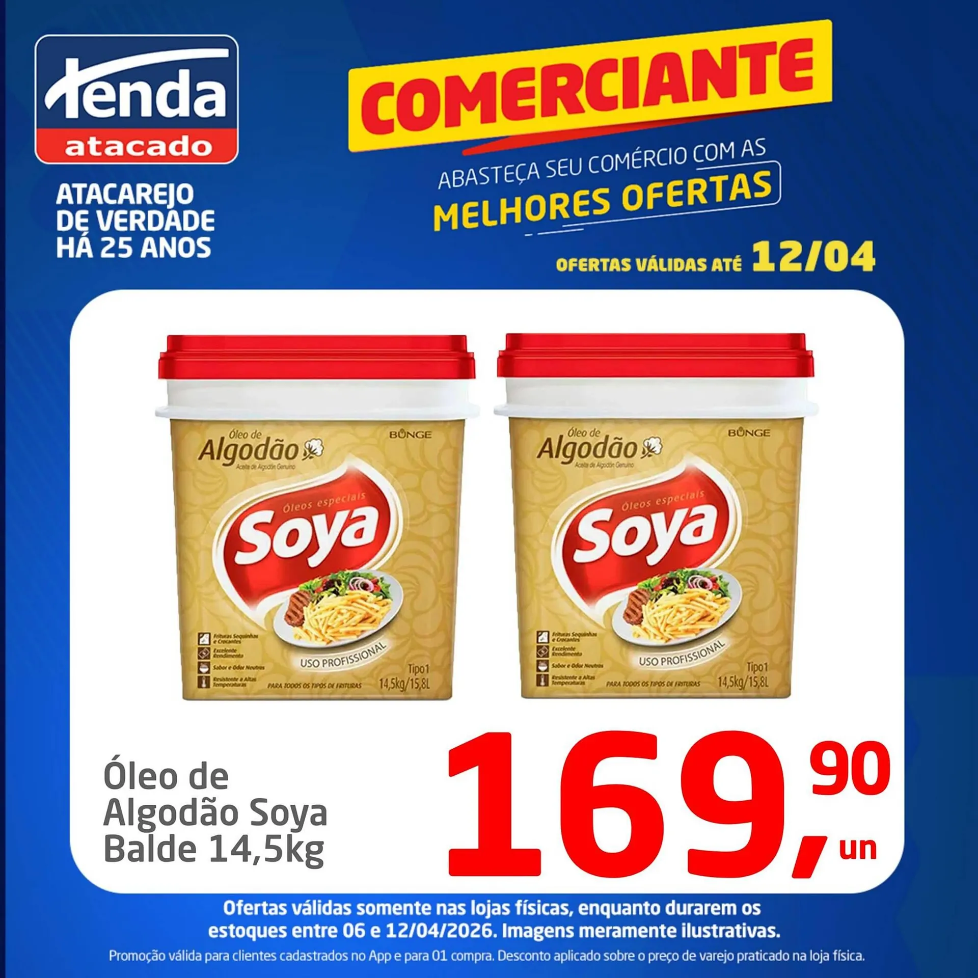 Encarte de Folheto Tenda Atacado 6 de abril até 12 de abril 2026 - Pagina 1