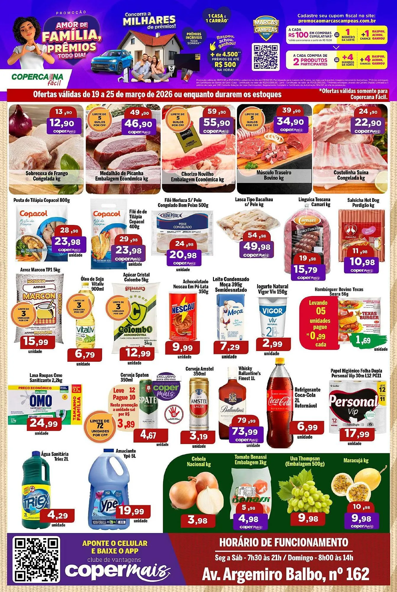 Encarte de Tabloide Copercana 19 de março até 25 de março 2026 - Pagina 1