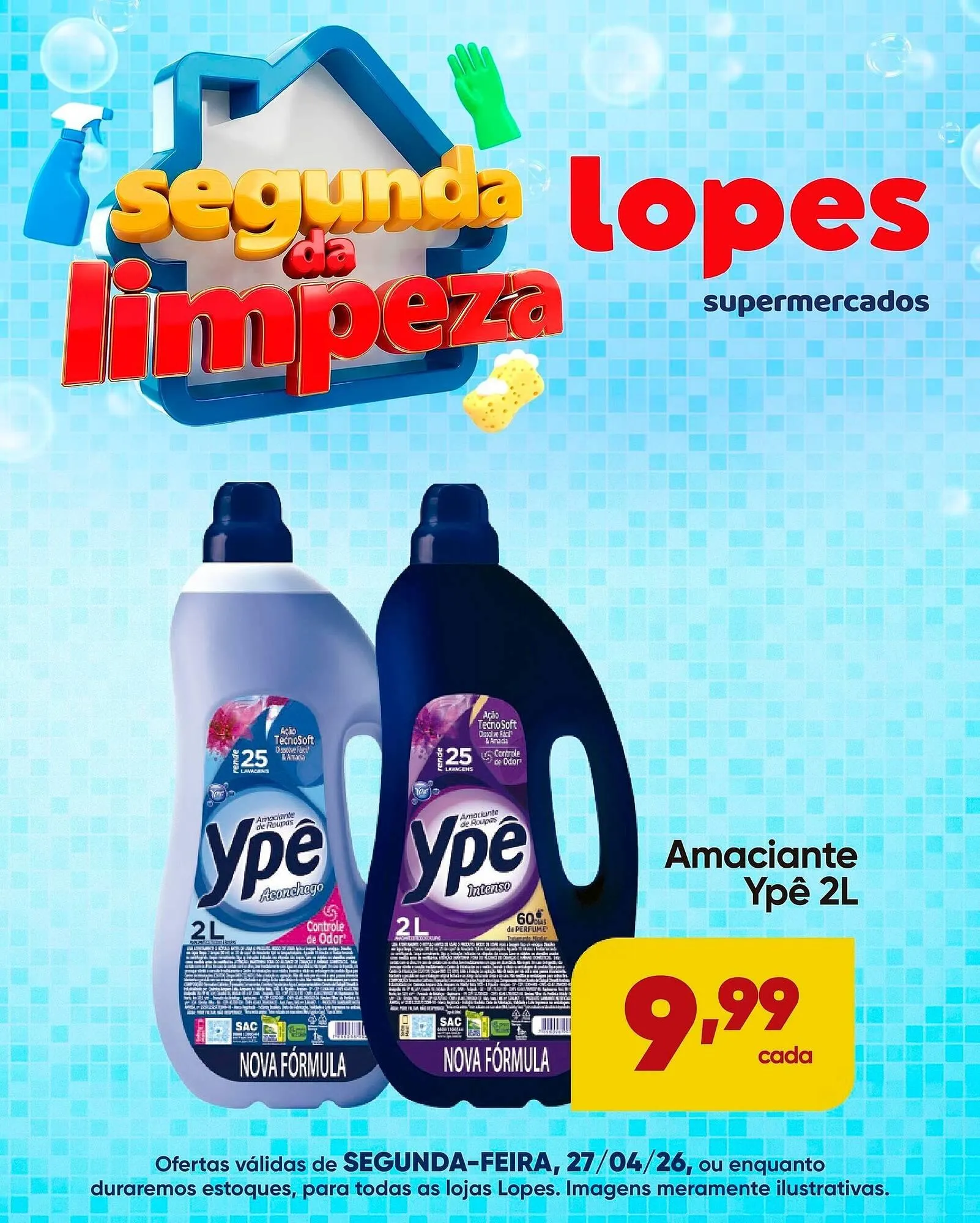 Encarte de Folheto Lopes Supermercados 27 de abril até 27 de abril 2026 - Pagina 4