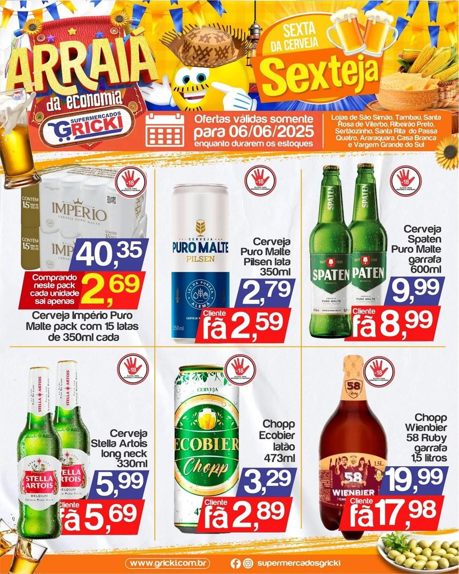 Encarte de Catálogo Supermercados Gricki 5 de junho até 6 de junho 2025 - Pagina 2