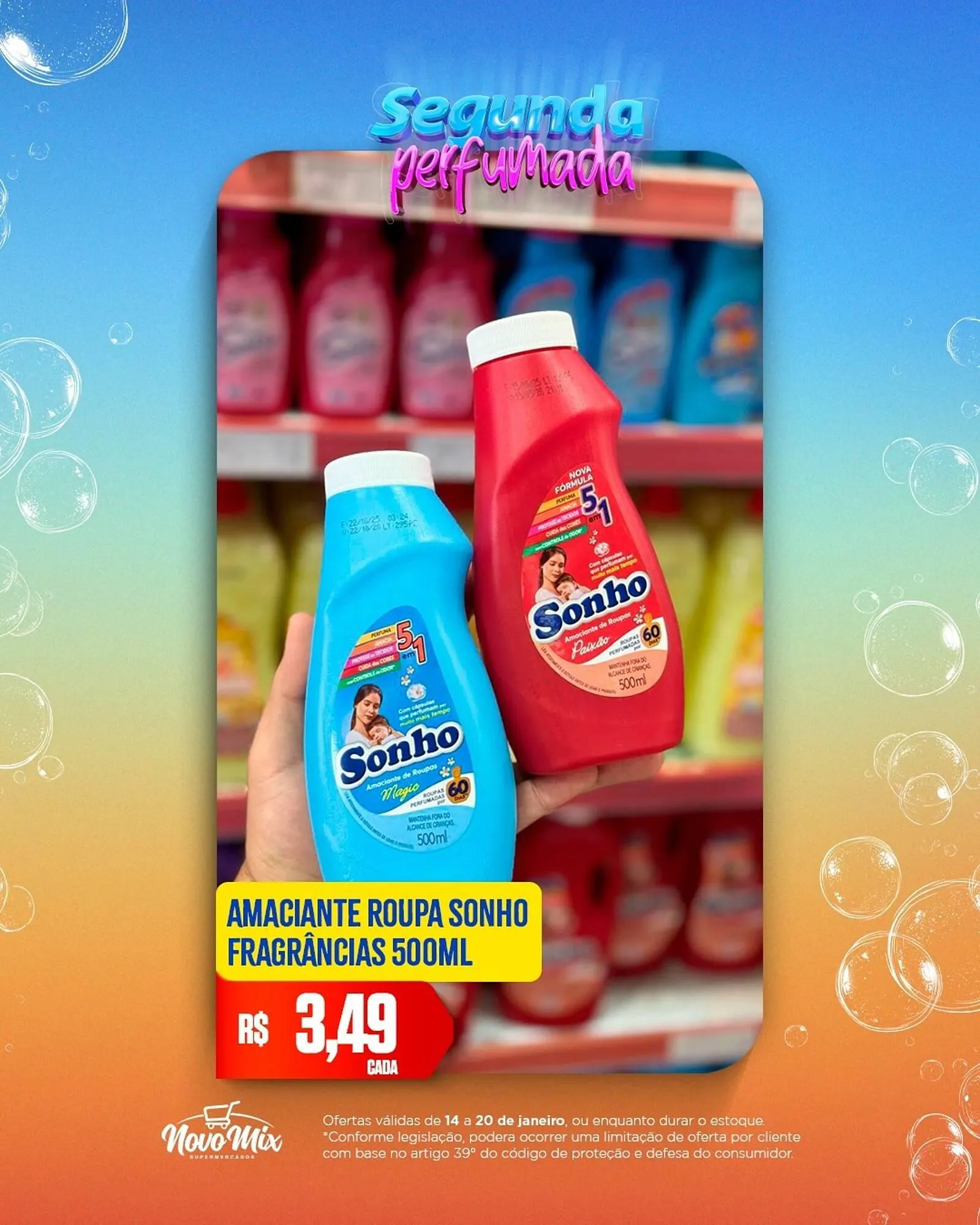 Encarte de Encarte Novo Mix 19 de janeiro até 20 de janeiro 2026 - Pagina 5