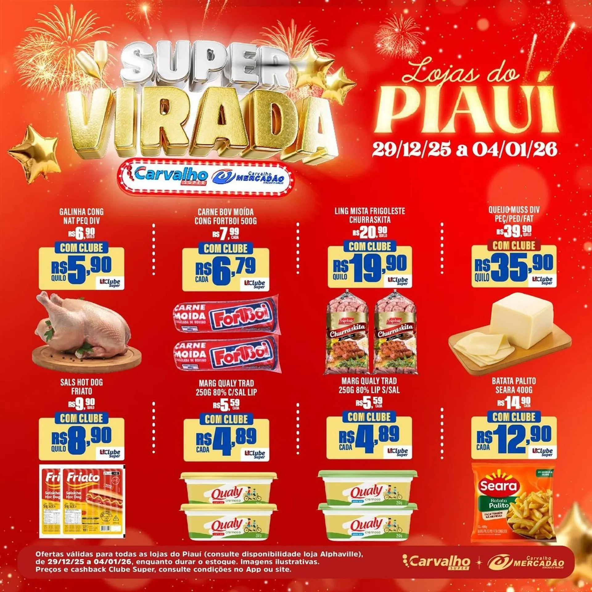 Encarte de Catálogo Carvalho Supermercado 29 de dezembro até 4 de janeiro 2026 - Pagina 6