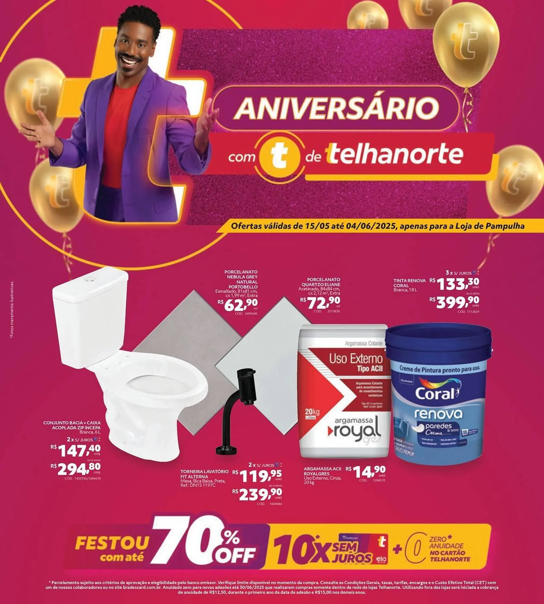 Encarte de Catálogo Telhanorte 15 de maio até 4 de junho 2025 - Pagina 1