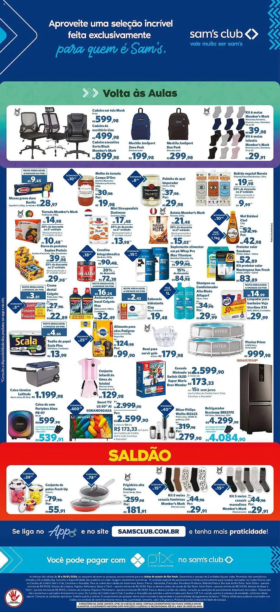 Encarte de Folheto Sam's Club 15 de janeiro até 19 de janeiro 2026 - Pagina 2