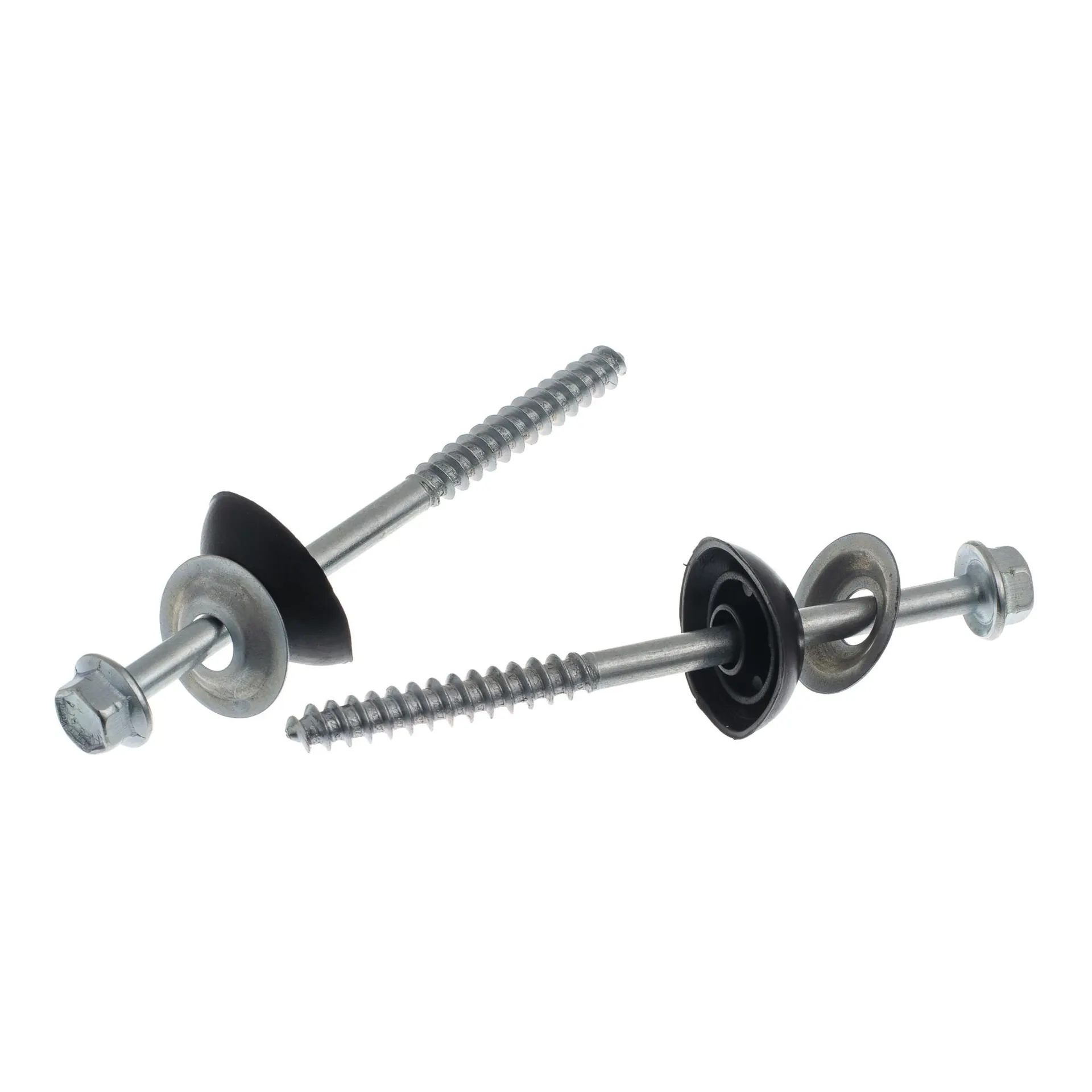 Parafuso para Fixação de Telha 5/16" x 110mm com Arruelas de Vedação 10 Unidades - Bemfixa