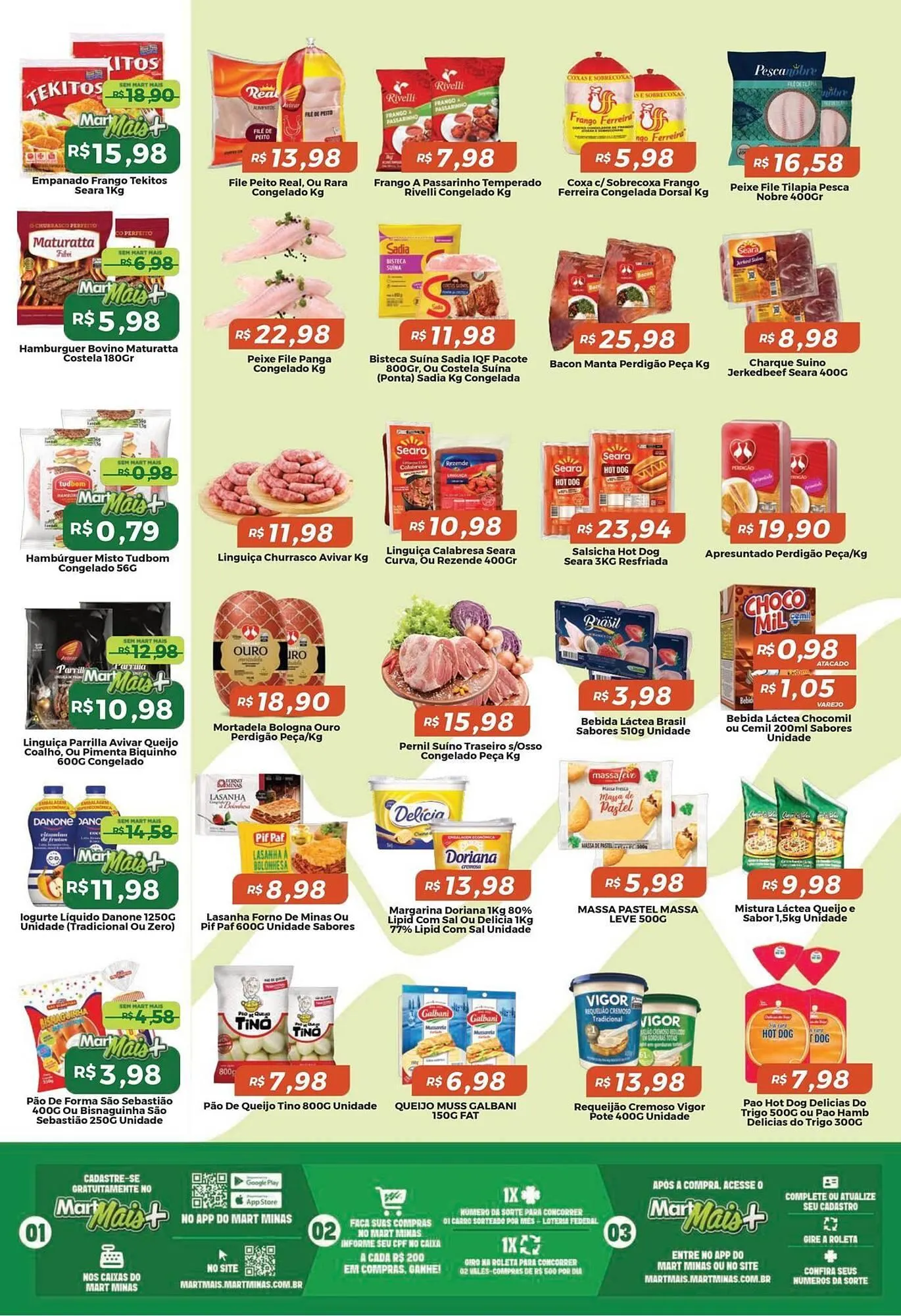 Encarte de Folheto Mart Minas 9 de abril até 15 de abril 2026 - Pagina 2