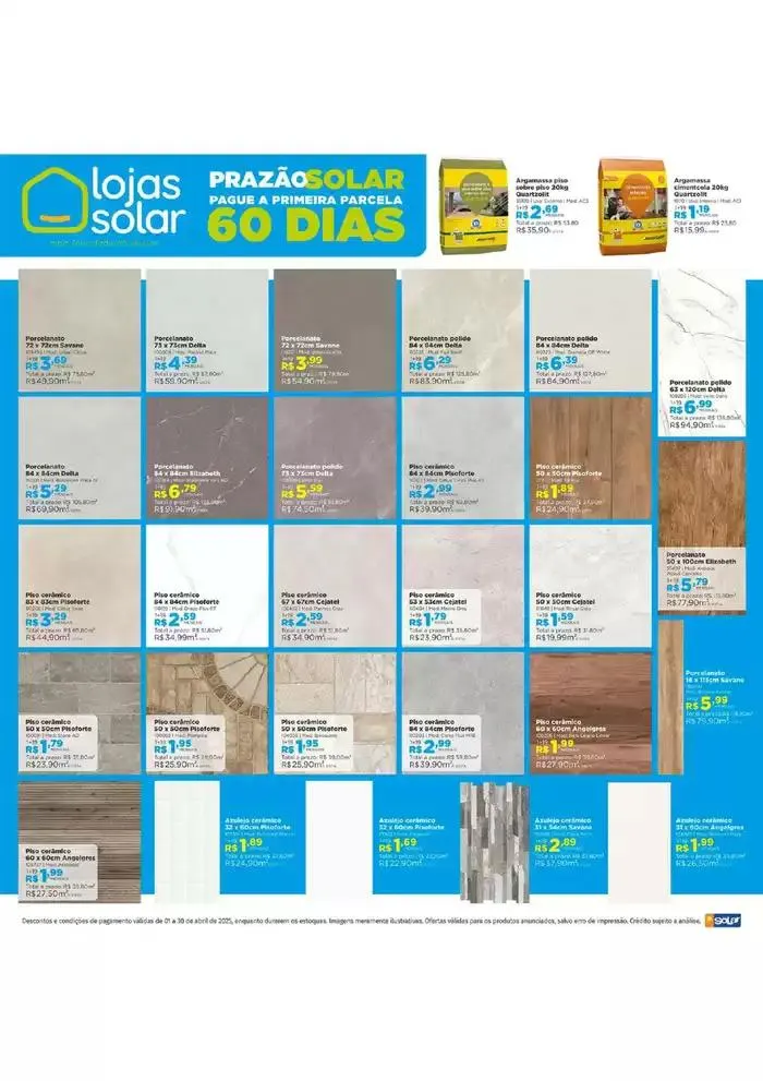 Encarte de Ofertas Lojas Solar 1 de abril até 30 de abril 2025 - Pagina 16